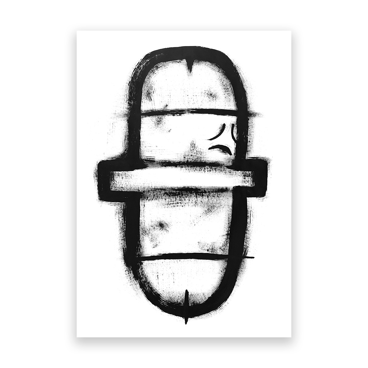 Toy II, 100 x 70mm, Acrylic on paper. US$450.00.-