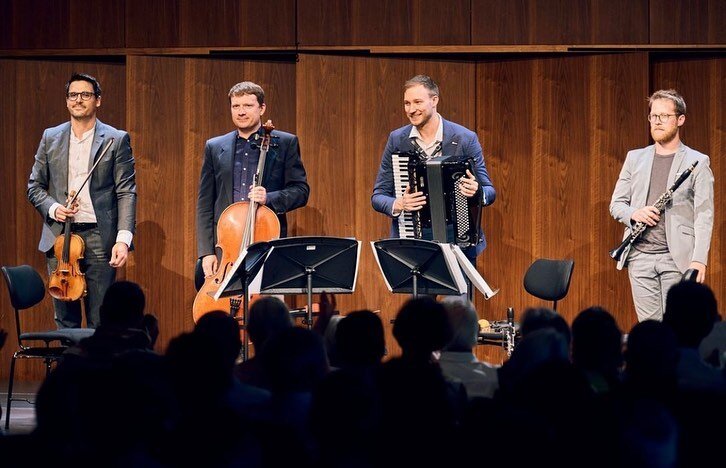 We had an amazing time at our concert at @bregenzerfestspiele last weekend. We always have a lot of fun playing together on stage, while we are trying to give some new experience to the audience, with this unusual instrumentation. Huge thanks to the 