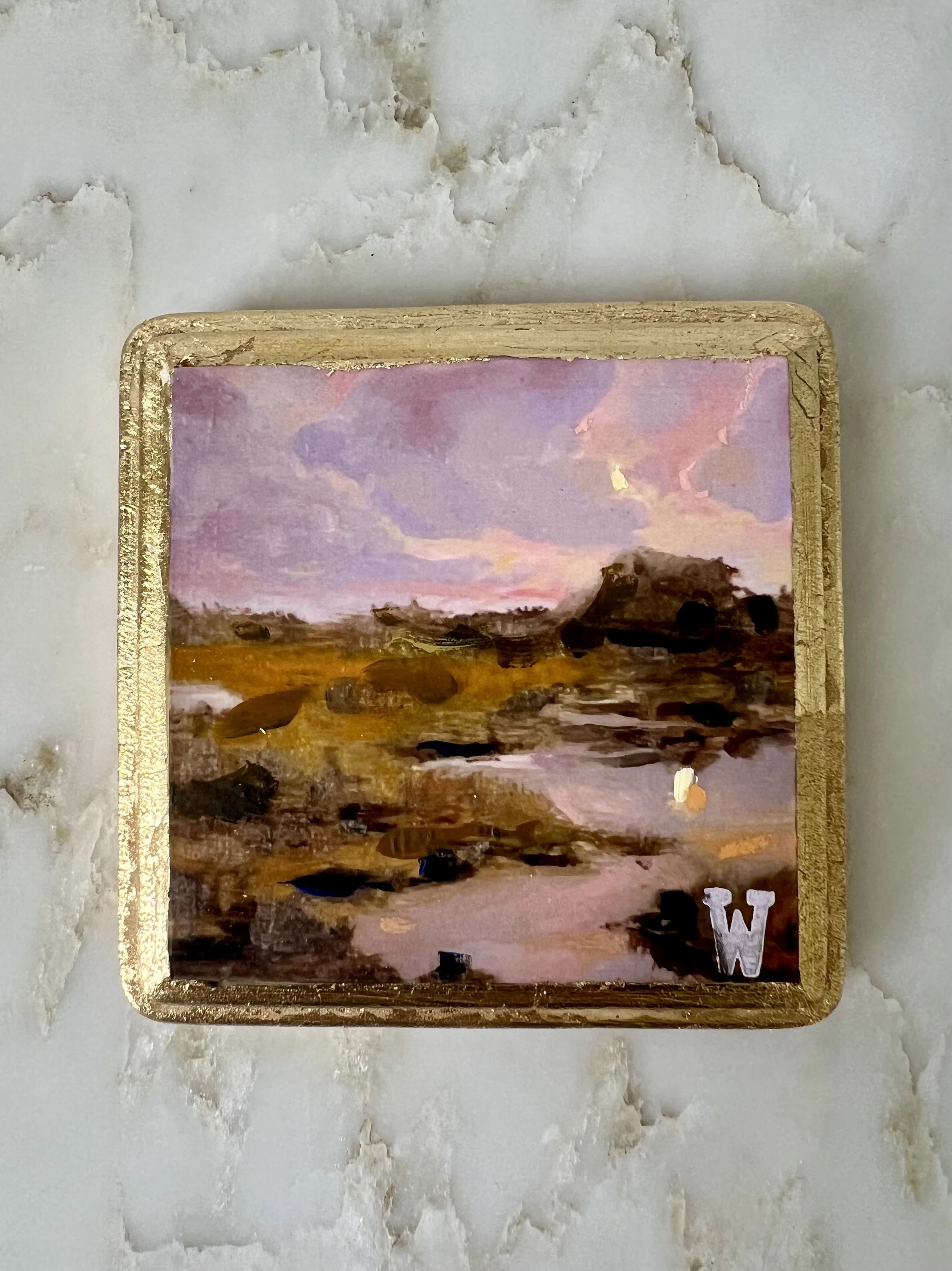 4x4 Gilded Mini- Landscape
