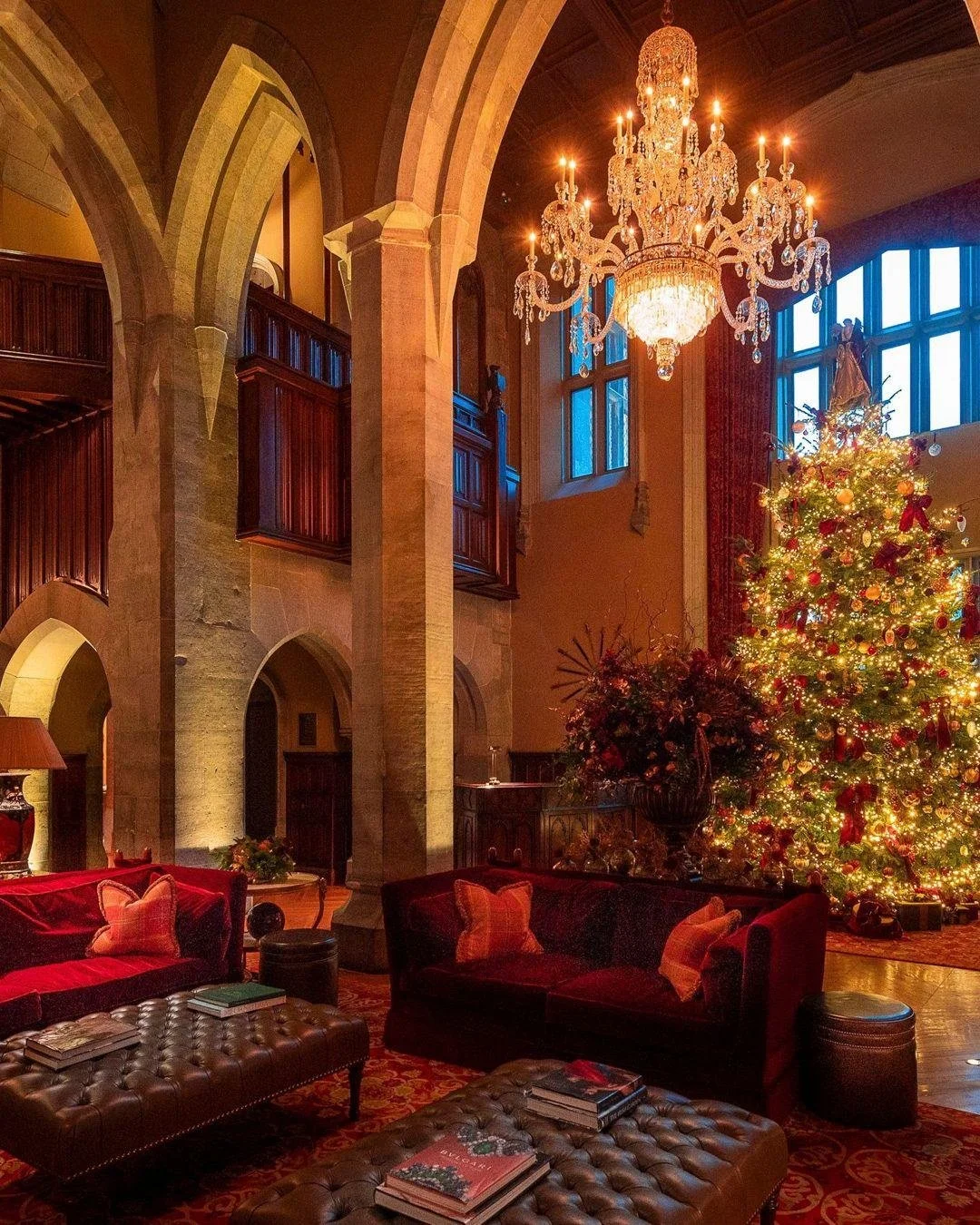 Is there anything more enchanted than waking up inside an eighteenth-century Irish manor?

Adare Manor is a sprawling estate where you can savor lavish breakfasts in the banqueting hall, try your hand at falconry, or wander the manicured grounds by h