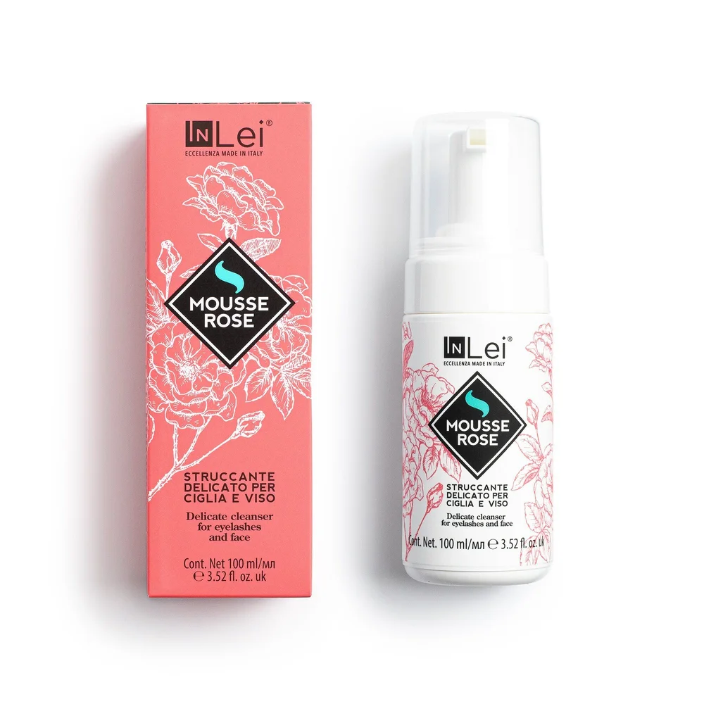 InLei | rose | cleanser  home to Inlei lash filler and Brow Bomber brow  lamination supplies now available in the USA!