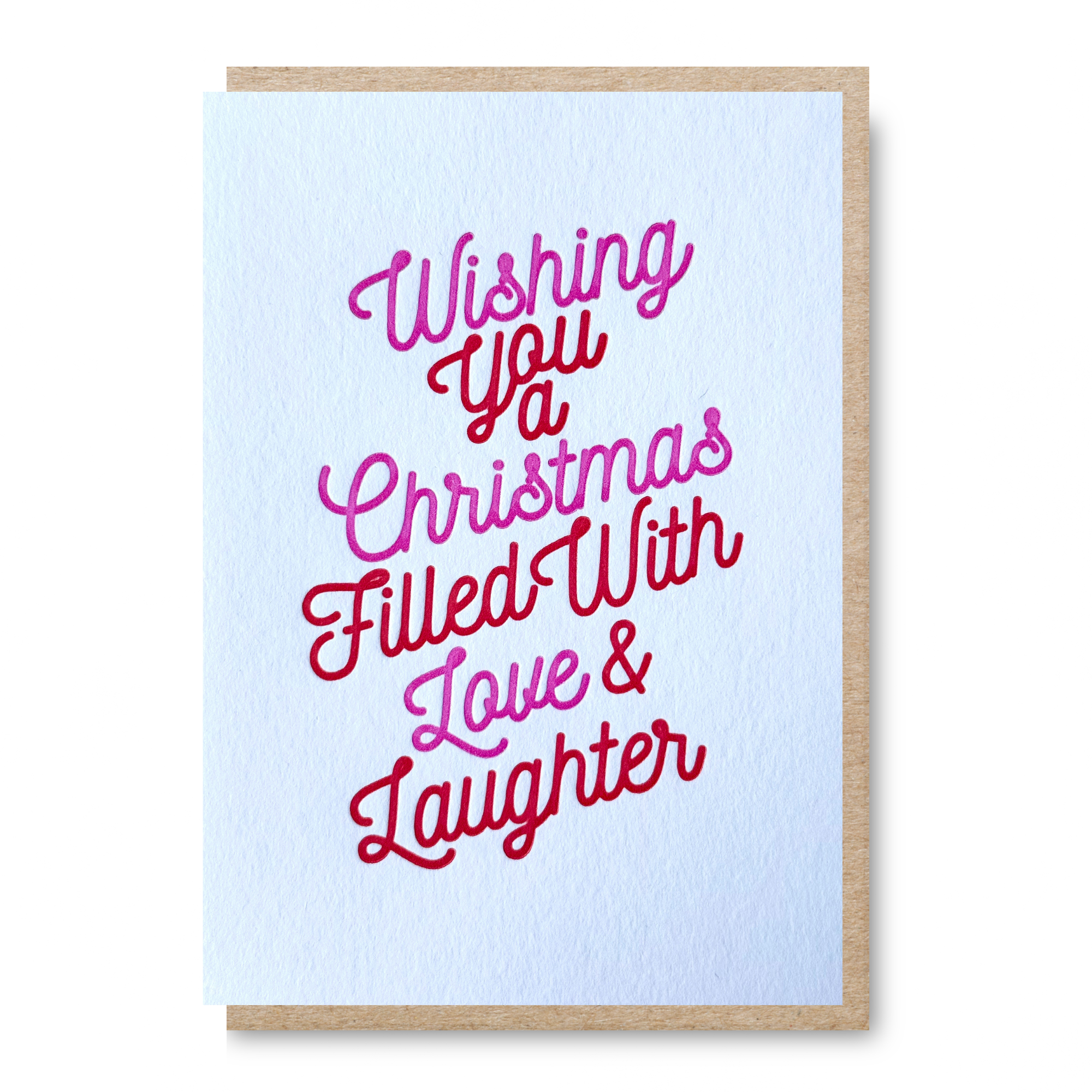 Wishing You A Christmas Filled With Love And Laughter