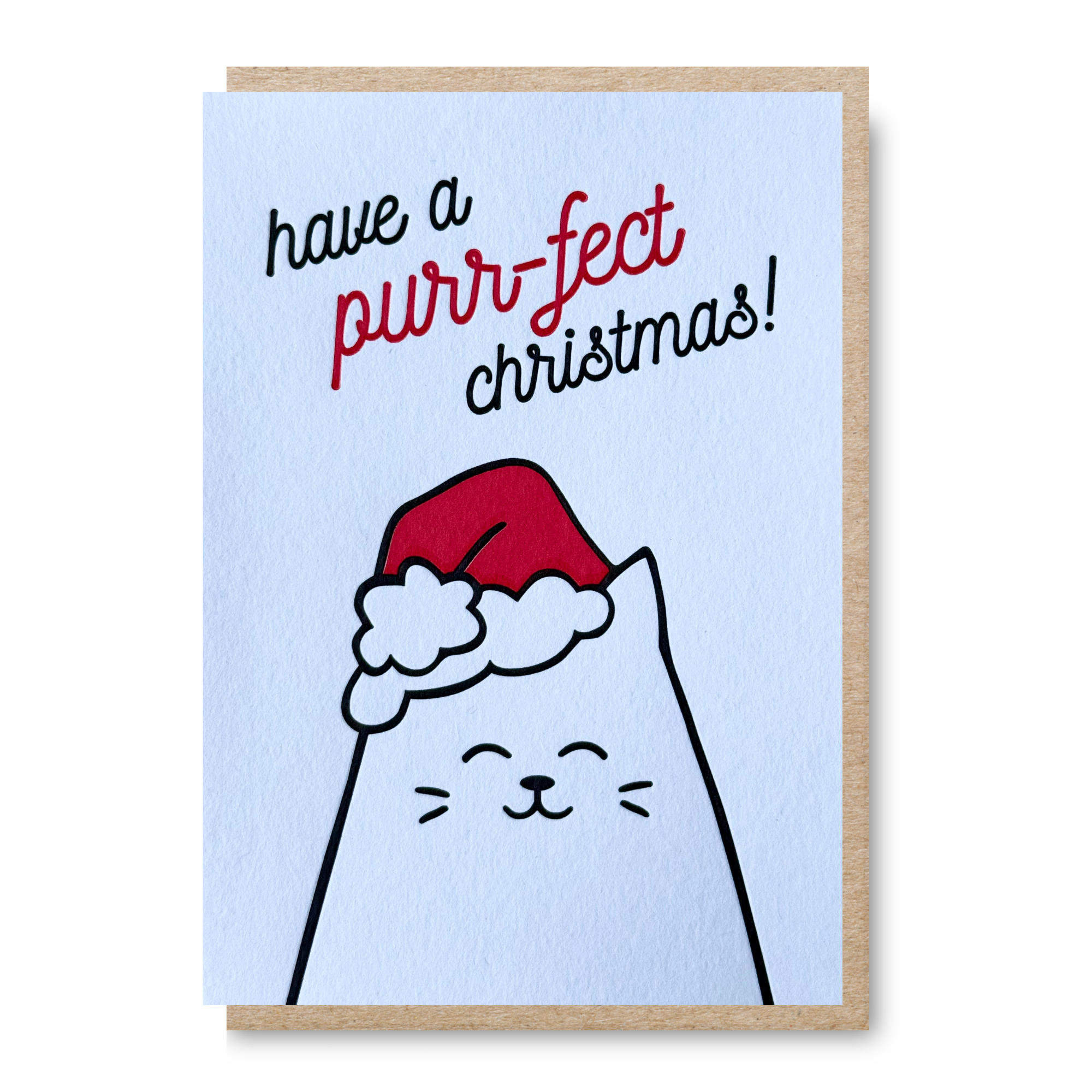 Have a Purr-fect Christmas Card.