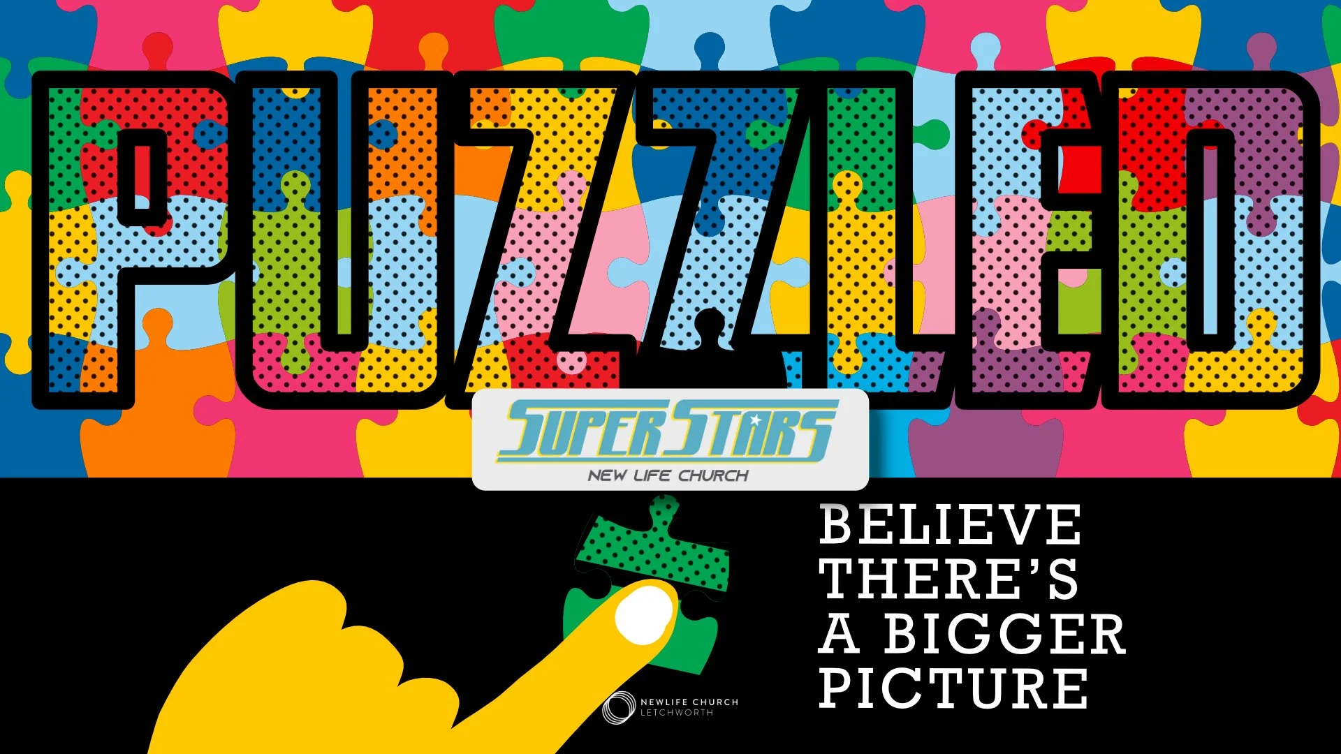 Puzzled: There's a bigger picture and God is always working