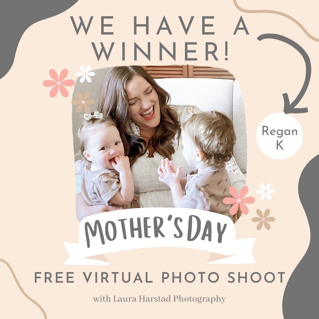 GIVEAWAY WINNER!!! 📷

Regan K is the winner!! 🎉(head to my Stories to see how I randomly selected a winner from all the deserving entries) 

Thank you to ALL the mamas who entered! Reading through your submission forms, I truly wish I could have gi