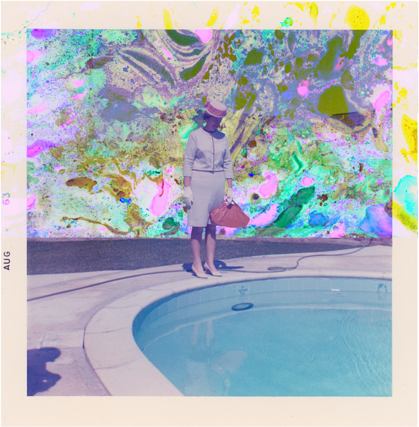 Ennui Pool Party 8x8 Giclee Print