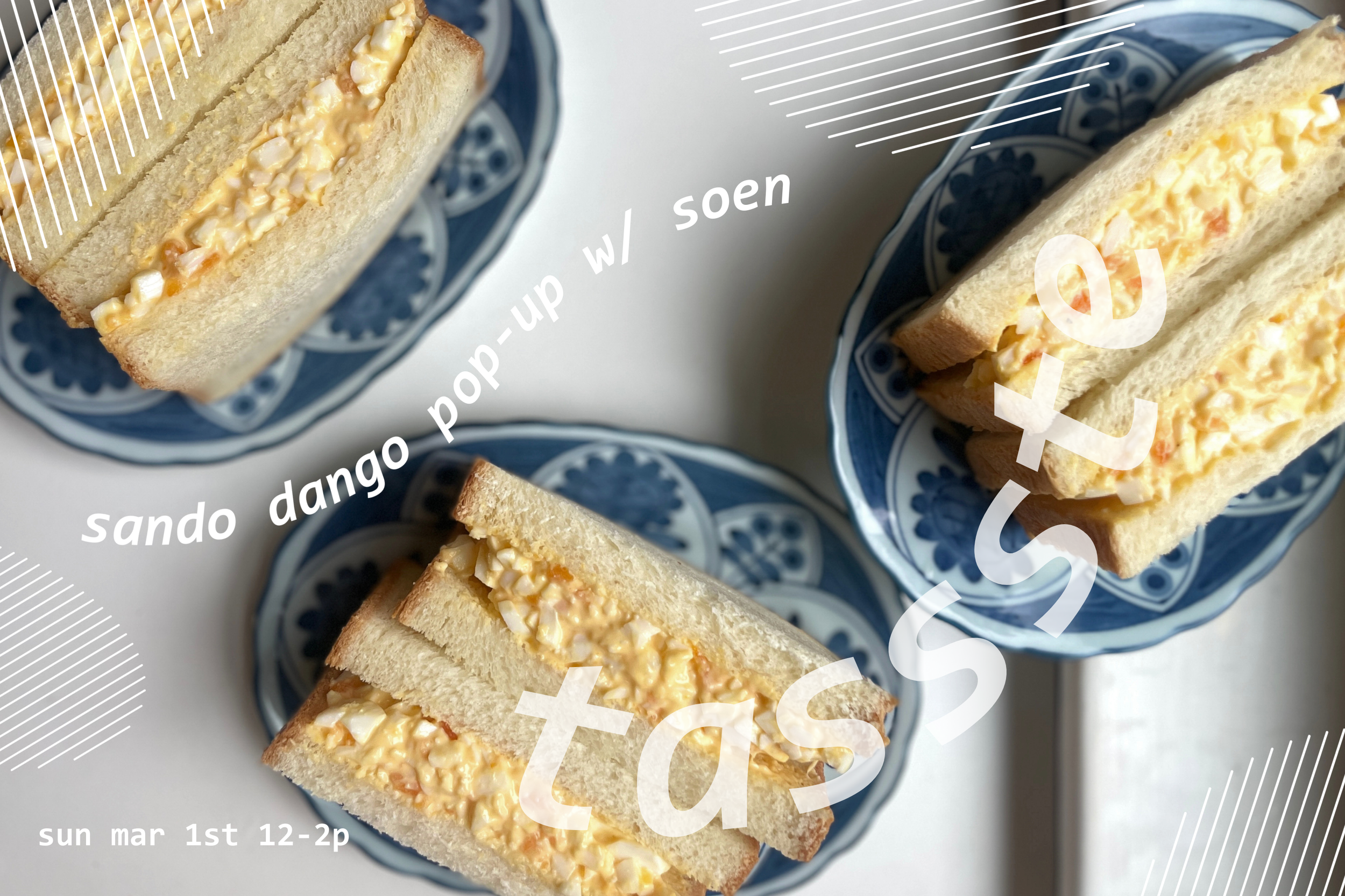 Sando Dango Pop-up w/ Soen