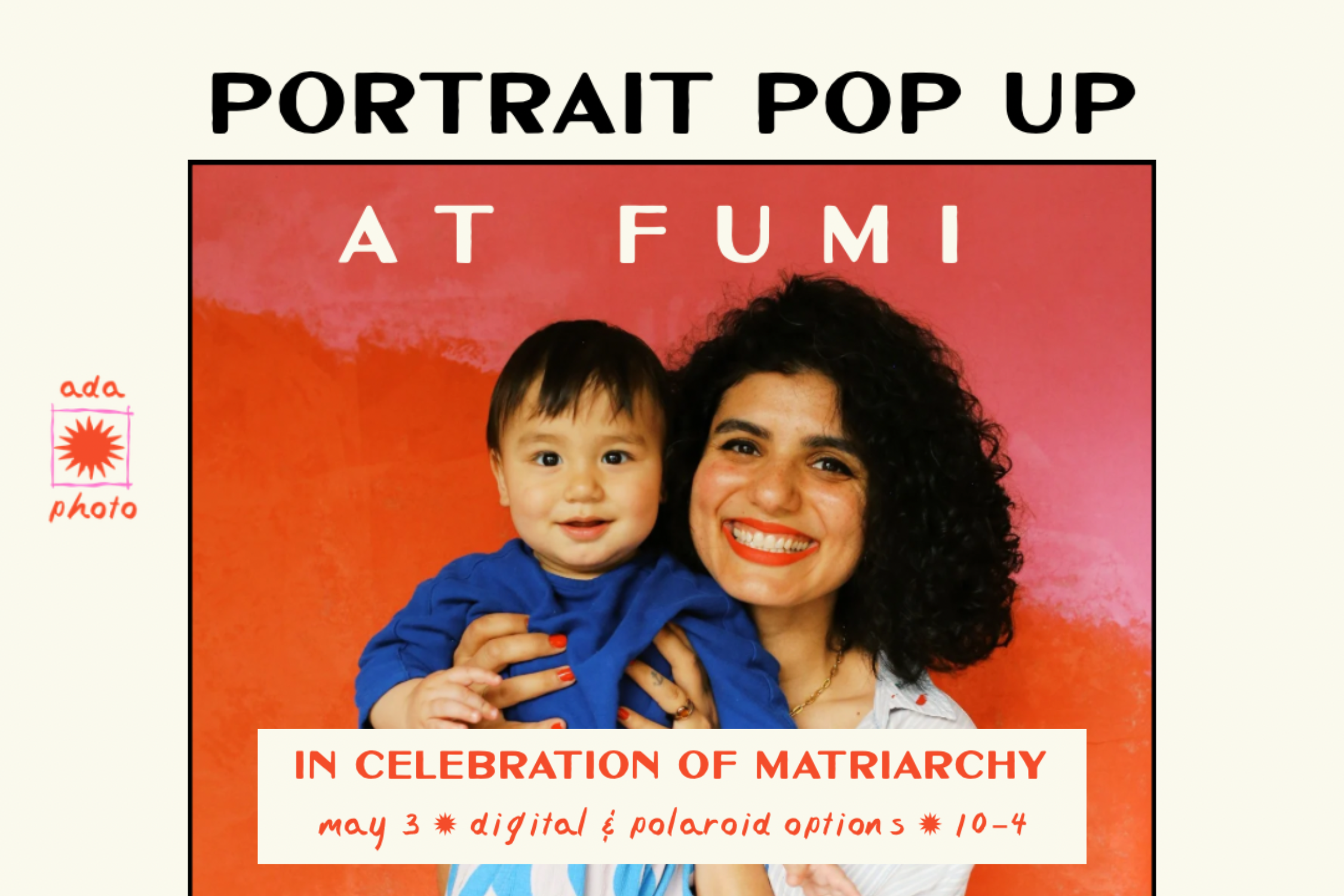 Portrait Pop-up w/ Ada Matusiewicz