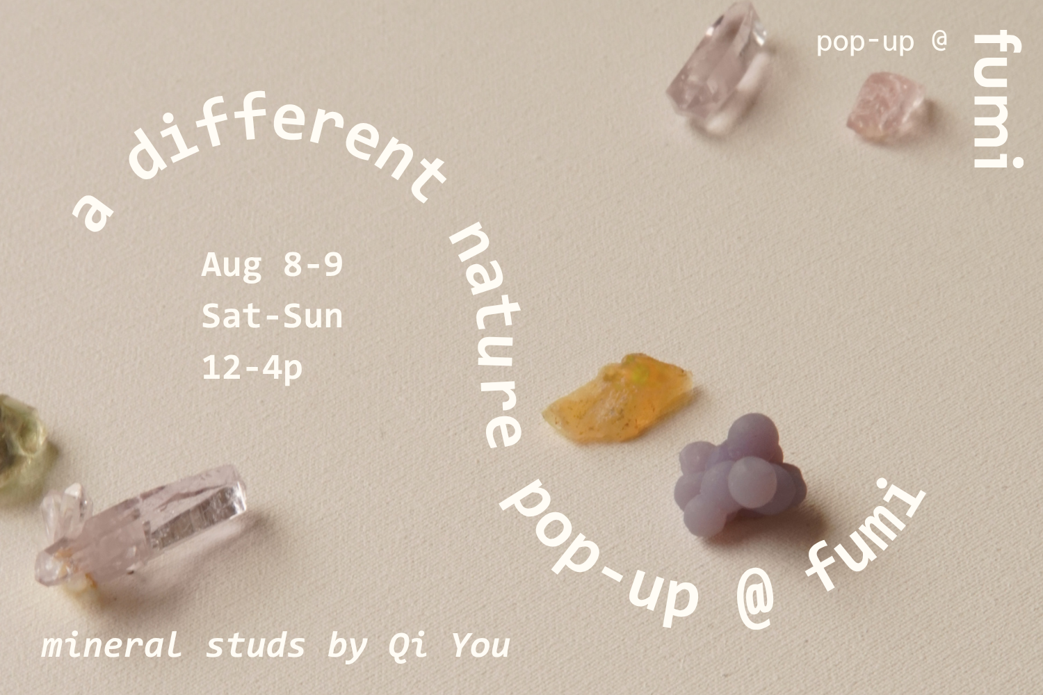 a different nature Pop-up