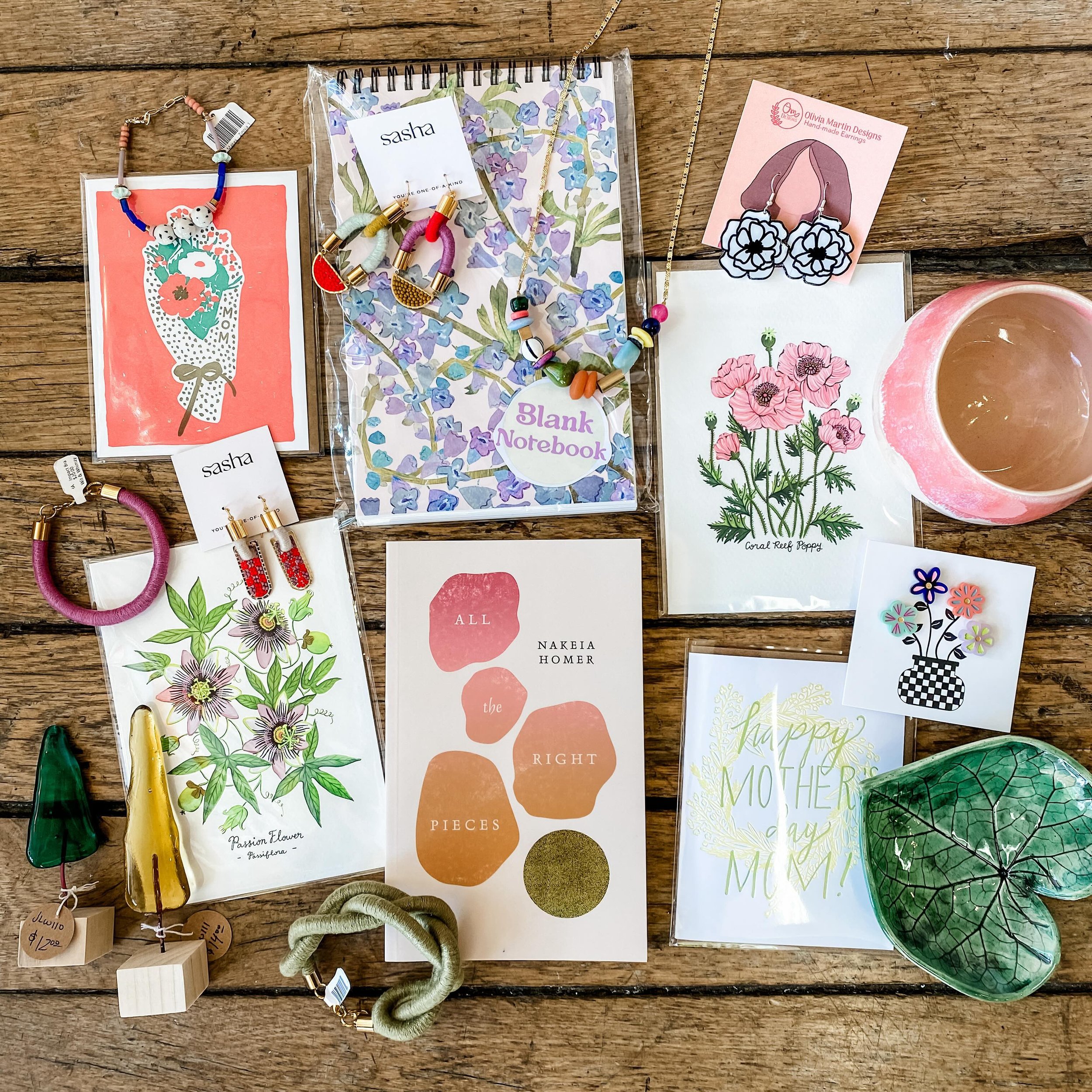 Don&rsquo;t forget your mama! We can help you find the perfect card &amp; gift to delight your mom 🙌 From handmade jewelry and ceramics to lovely art prints and poetry books, we&rsquo;ve got you covered, friends.

Open 11-6 today, 11-7 Friday and 10