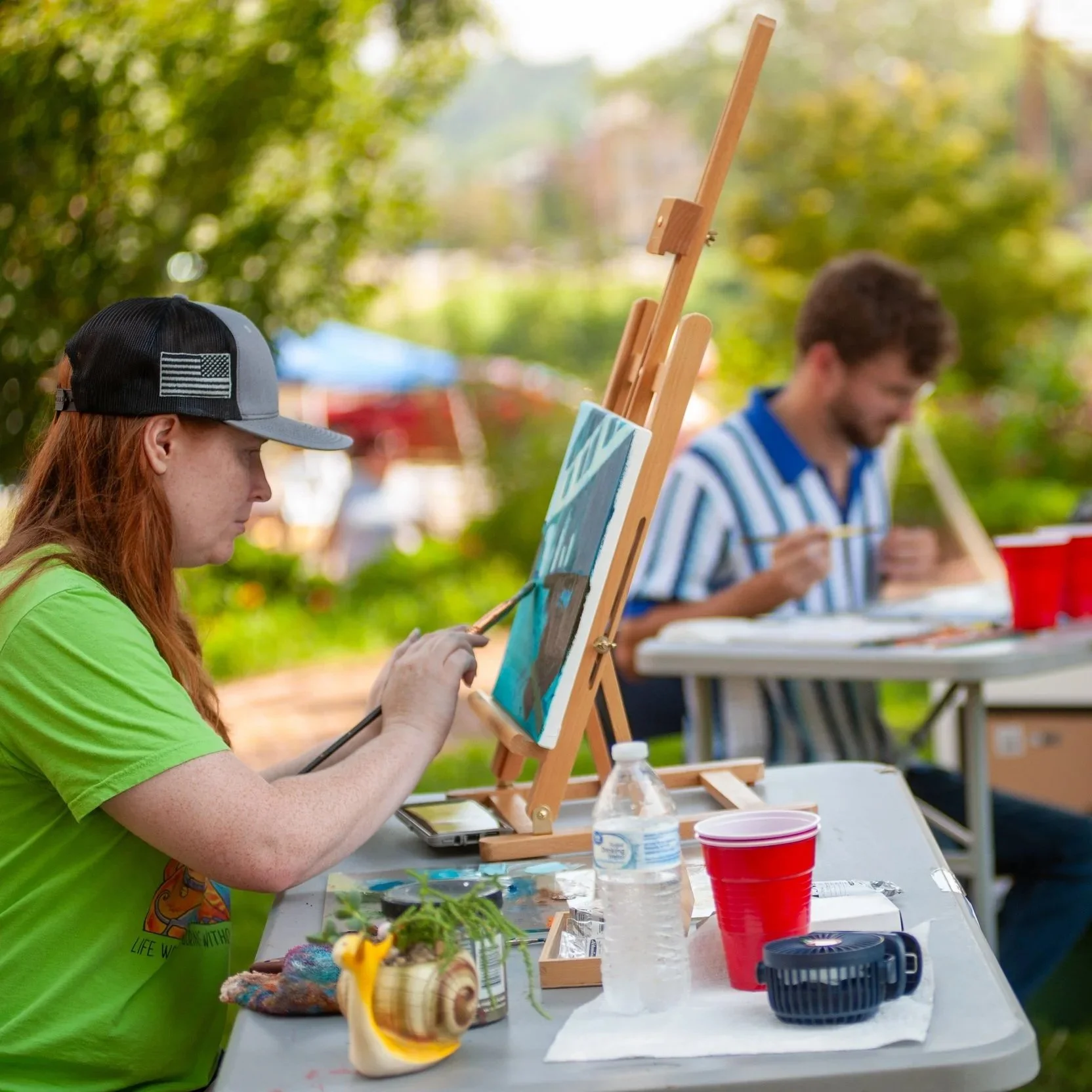 Live Art Auction Captures the Spirit of Harmar Days
