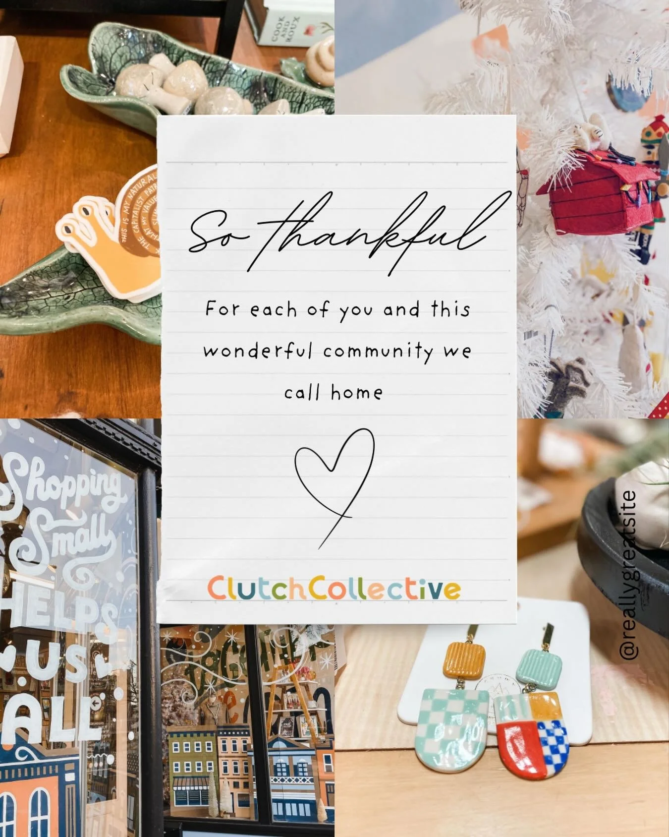 Today and every day, we are thankful for each of you and this wonderful community we call home! 🥰 We would not exist without you. We are so grateful for the love and support from our families, friends, artists, and neighbors! 

🫶 From the bottom of