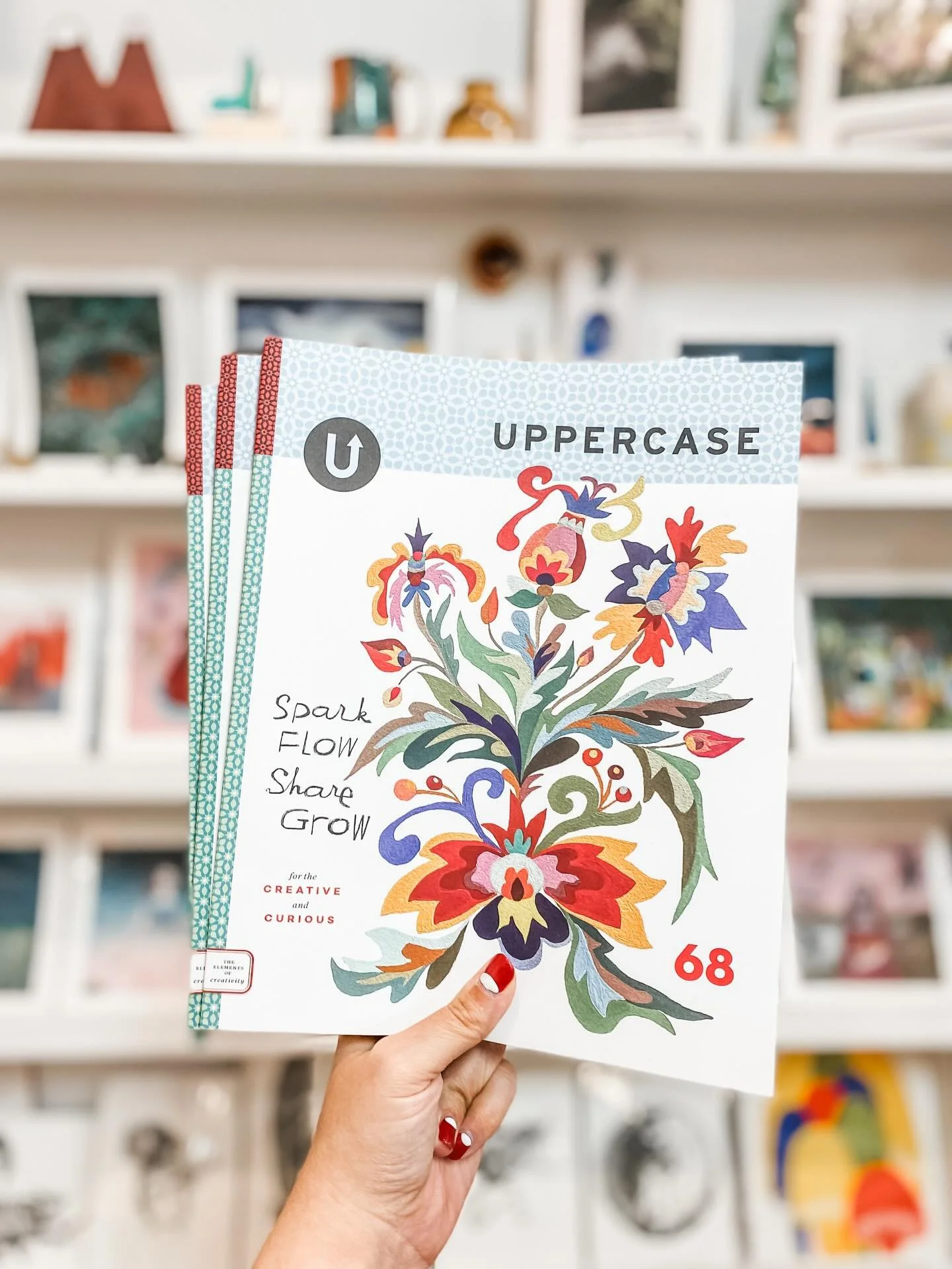 The new issue of @uppercasemag is in! 🙌 You can stock up on old issues too, each one is lovely!