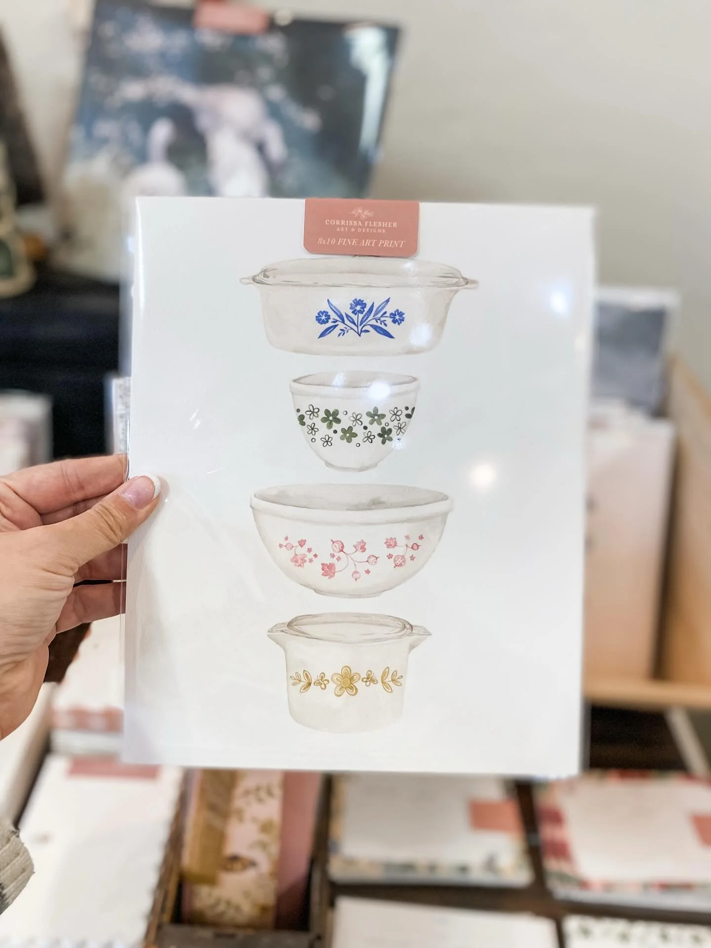 We&rsquo;re not letting the cold get us down this week - inside the shop, it&rsquo;s cozy and warm! Especially with new prints and papergoods from local artist @corrissaflesher 🙌 Corrissa brought us new stationery, bookmarks, prints, stickers and mo