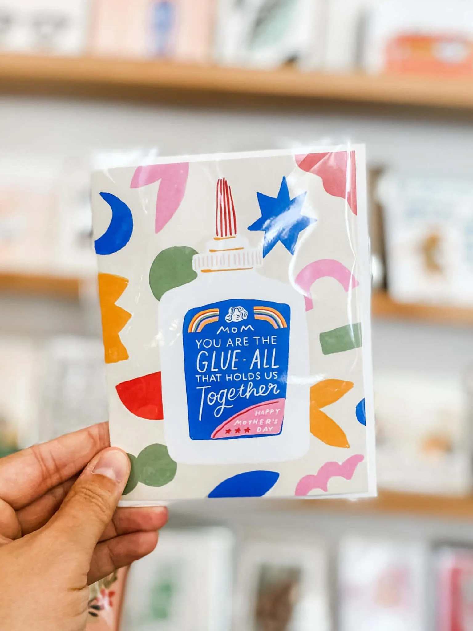 💌 Need to find the perfect card for Mother&rsquo;s Day? We can help! Our card wall is fully stocked with cards of every style and vibe. We can also help with that gift, too. From artisan jewelry and artful books to locally-made ceramics and art prin