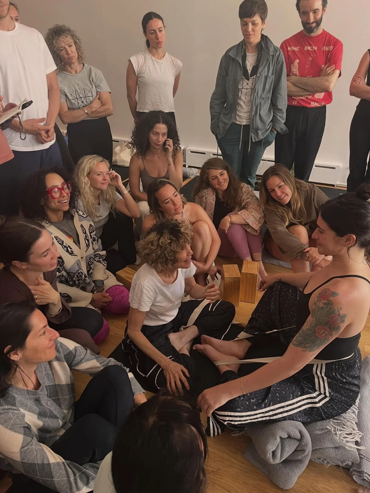 I spent last week immersed in a Katonah Yoga training. It was a week of revolutions, revelations, and profound reminders.

One of the greatest gifts of teaching is remembering that we never stop being students.
It takes a village to learn. A village 