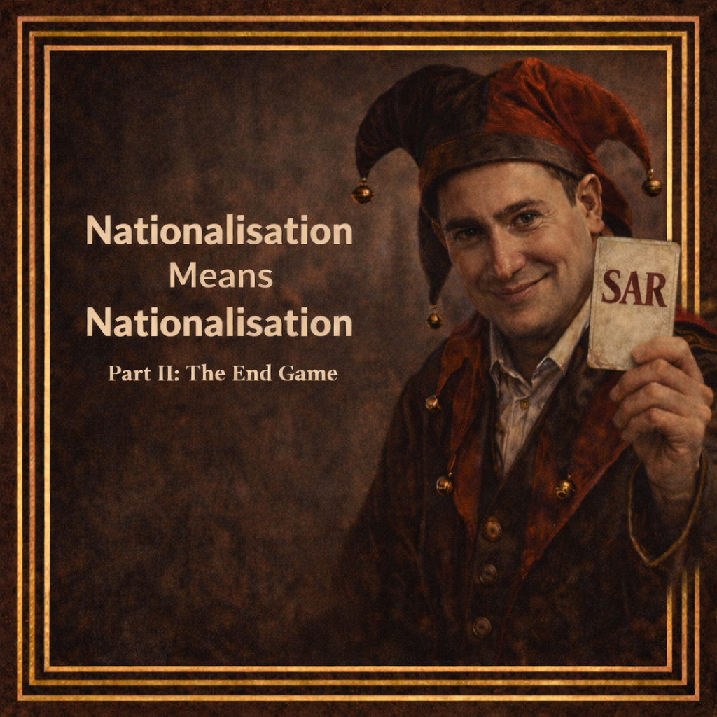 Nationalisation Means Nationalisation - Part II: The End Game
