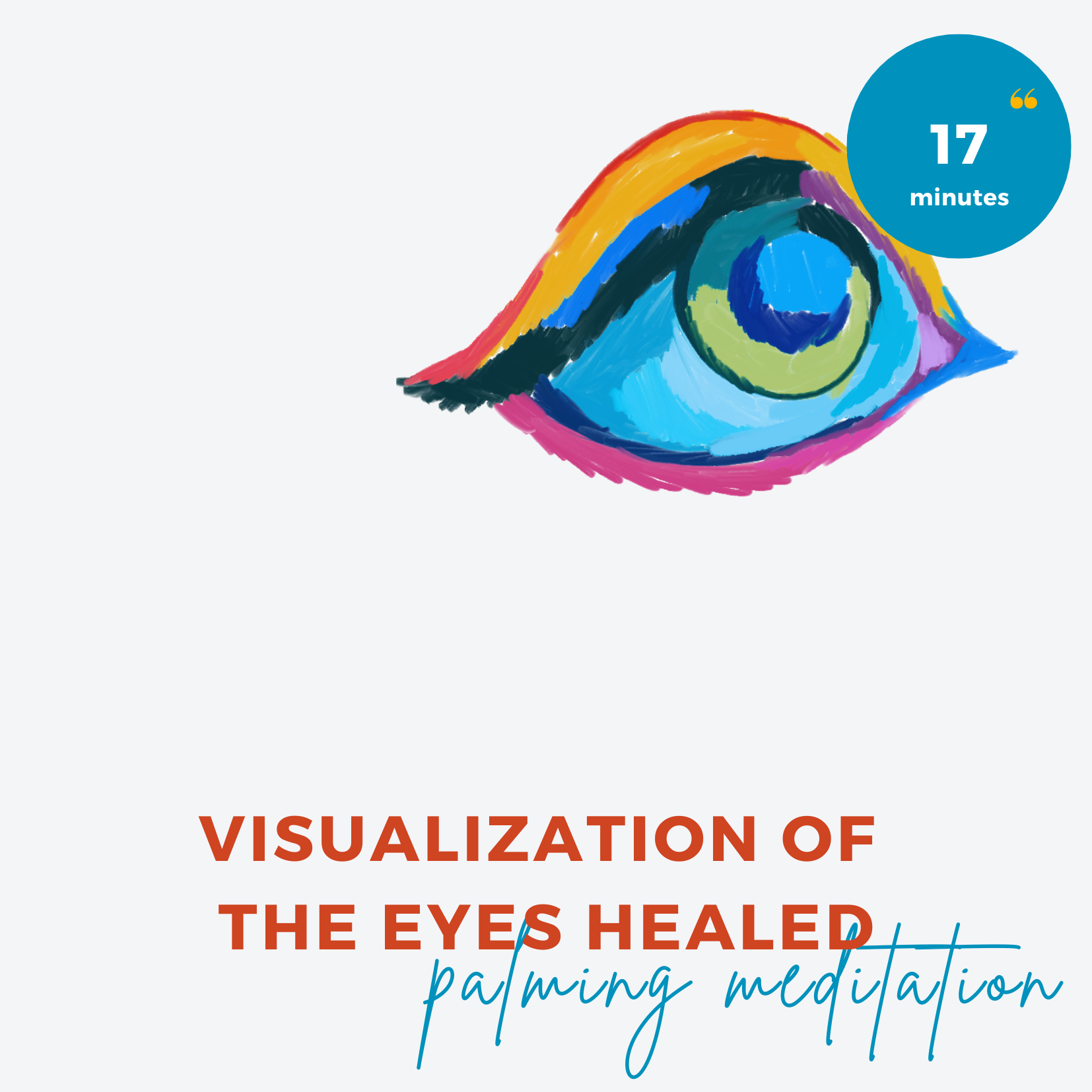 An extract from a live call. This palming meditation focuses not only on relaxing the eyes, but it promotes visualization of the eyes in a healed state. Whether your cornea needs to regain its round shape. your lens needs to become clear, or the visu
