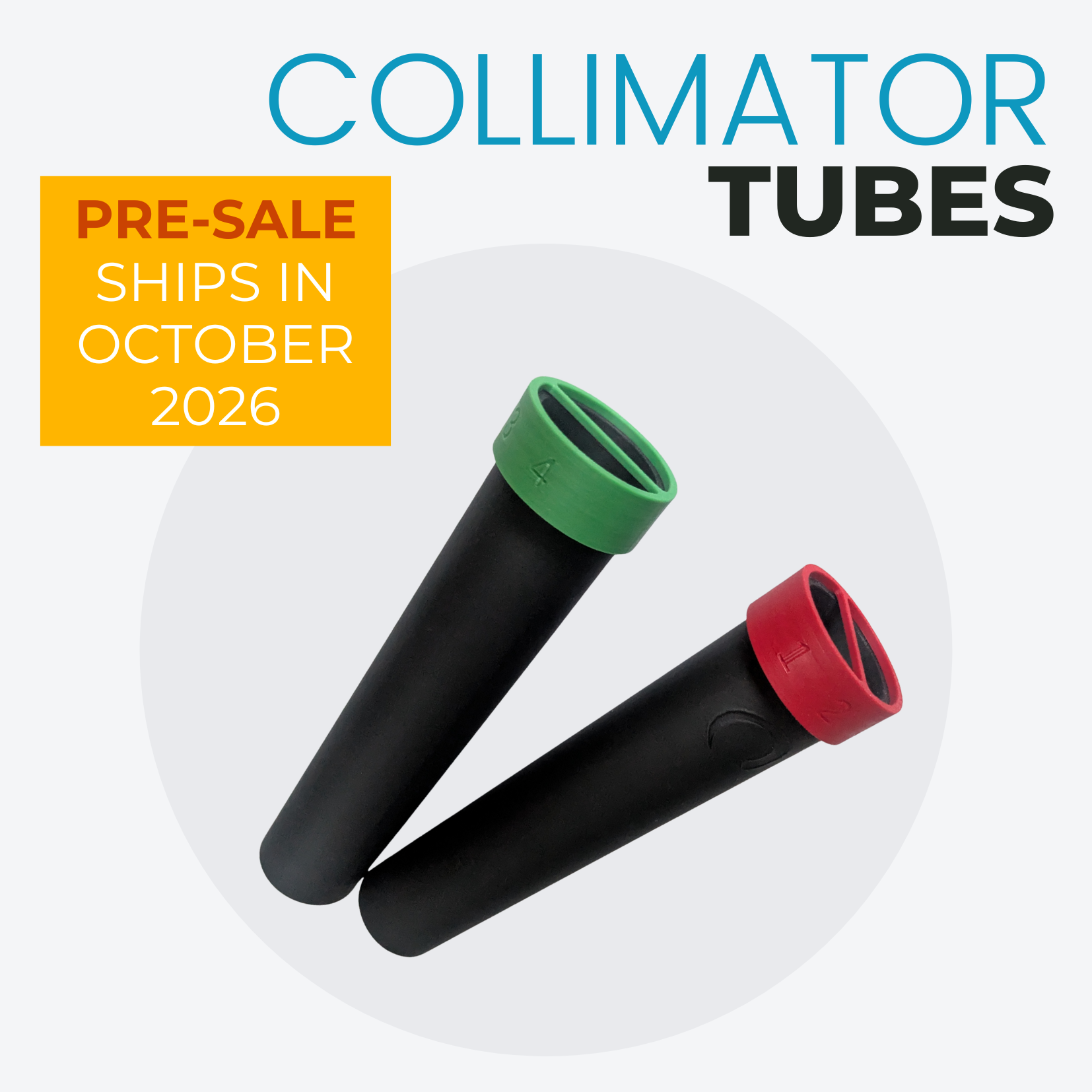 Pre-Sale Special COLLIMATOR TUBES for binocular vision development (Ships in October 2026)