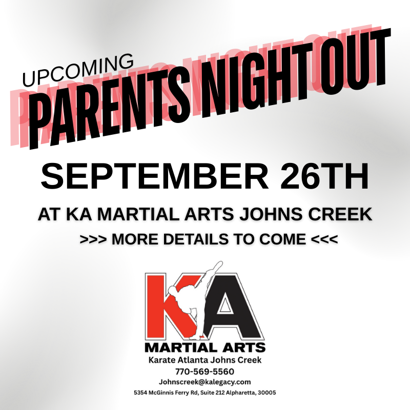 Parents Night Out @ KA Martial Arts Johns Creek