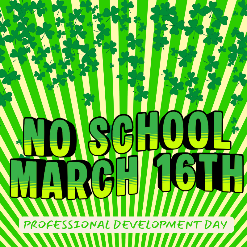 No School - Professional Development Day 
