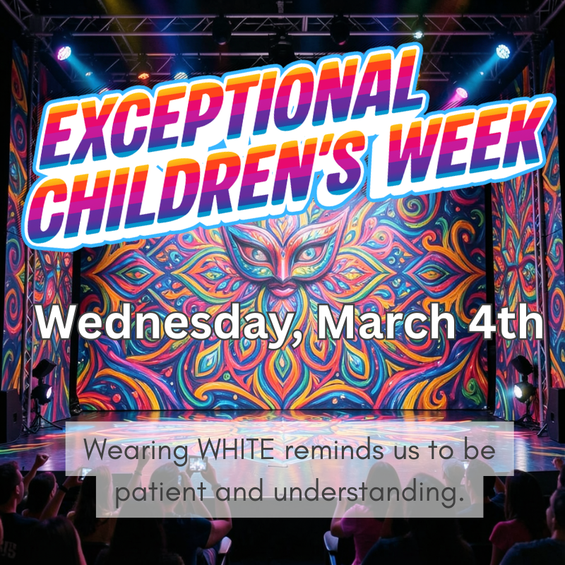 Wear White! - Exceptional Children's Week