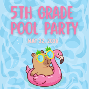 5th Grade Pool Party