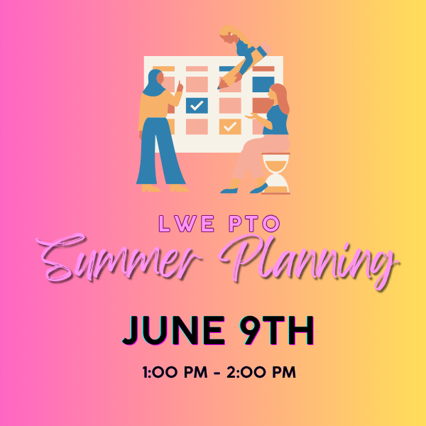 PTO Summer Planning Meeting