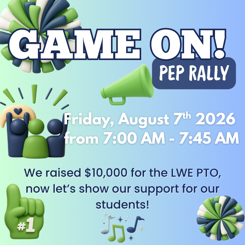 GAME ON! Pep Rally