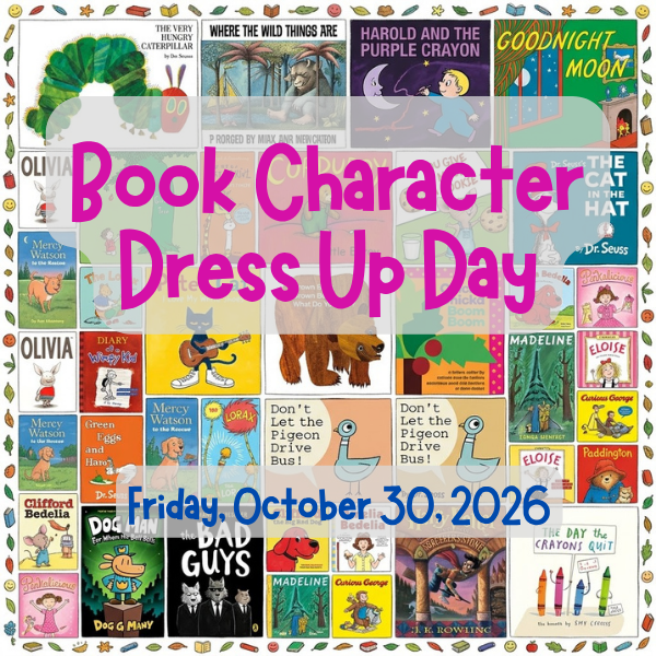 Book Character Dress Up Day