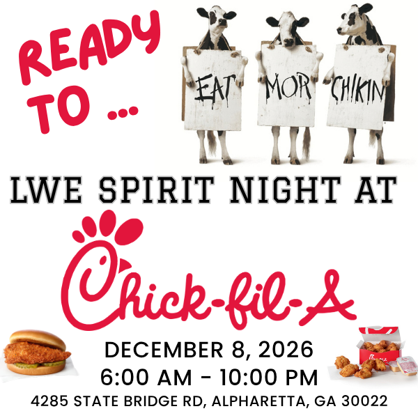 Spirit Night @ Chick-fil-a