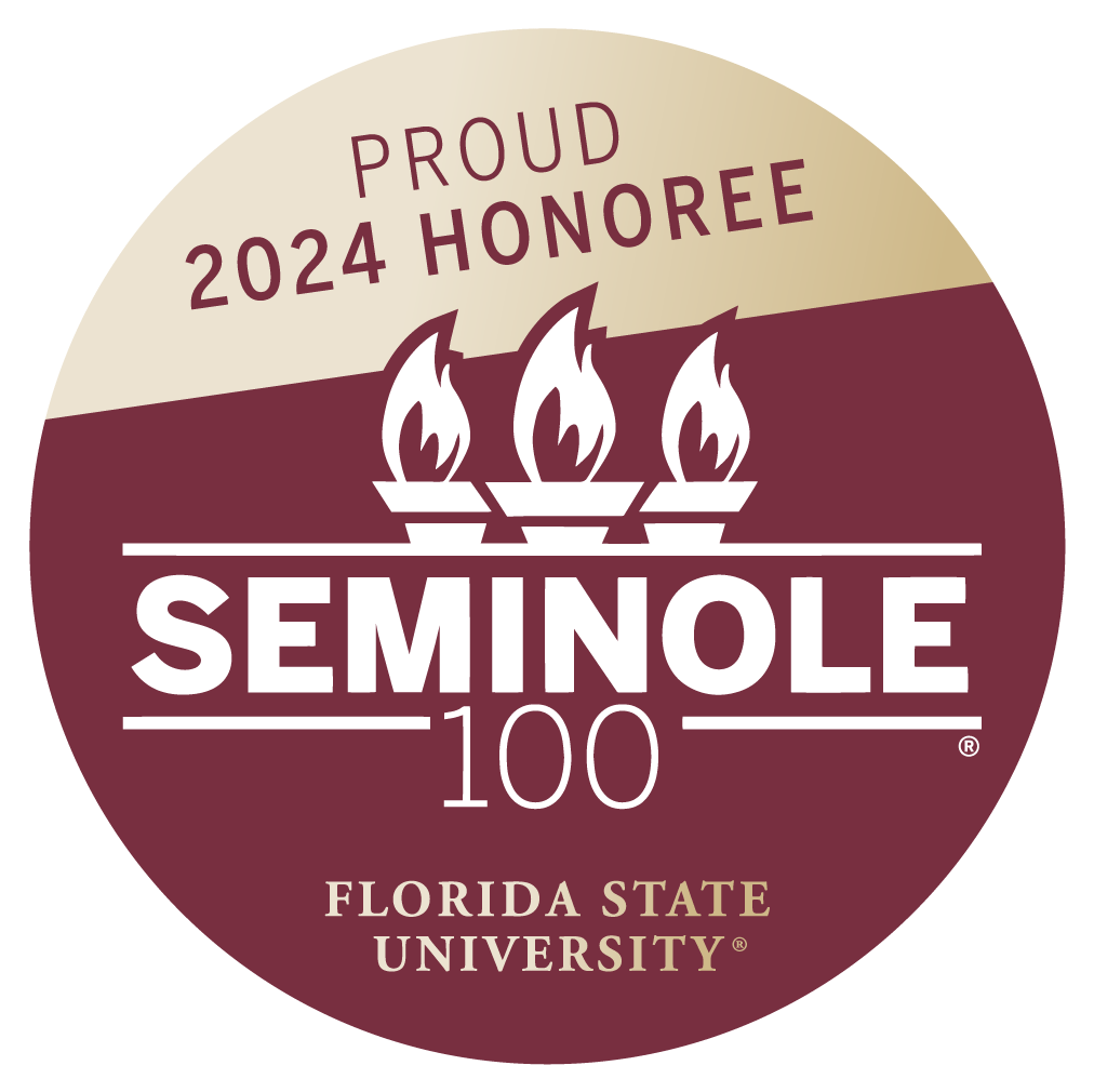 Kaye Kendrick Enterprises, LLC Honored in the 2024 Florida State University Seminole 100