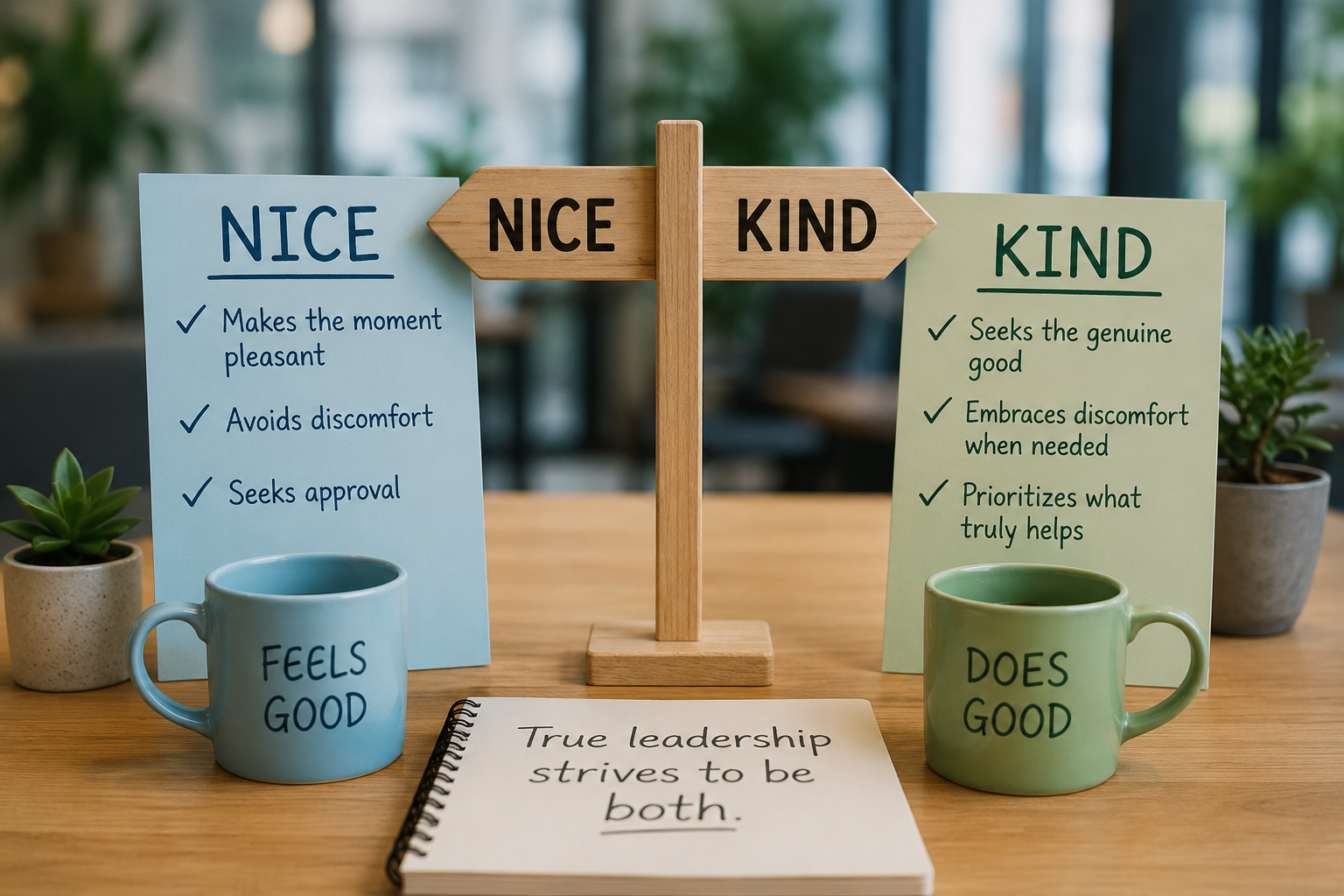 Is There a Difference Between Being Kind and Being Nice?