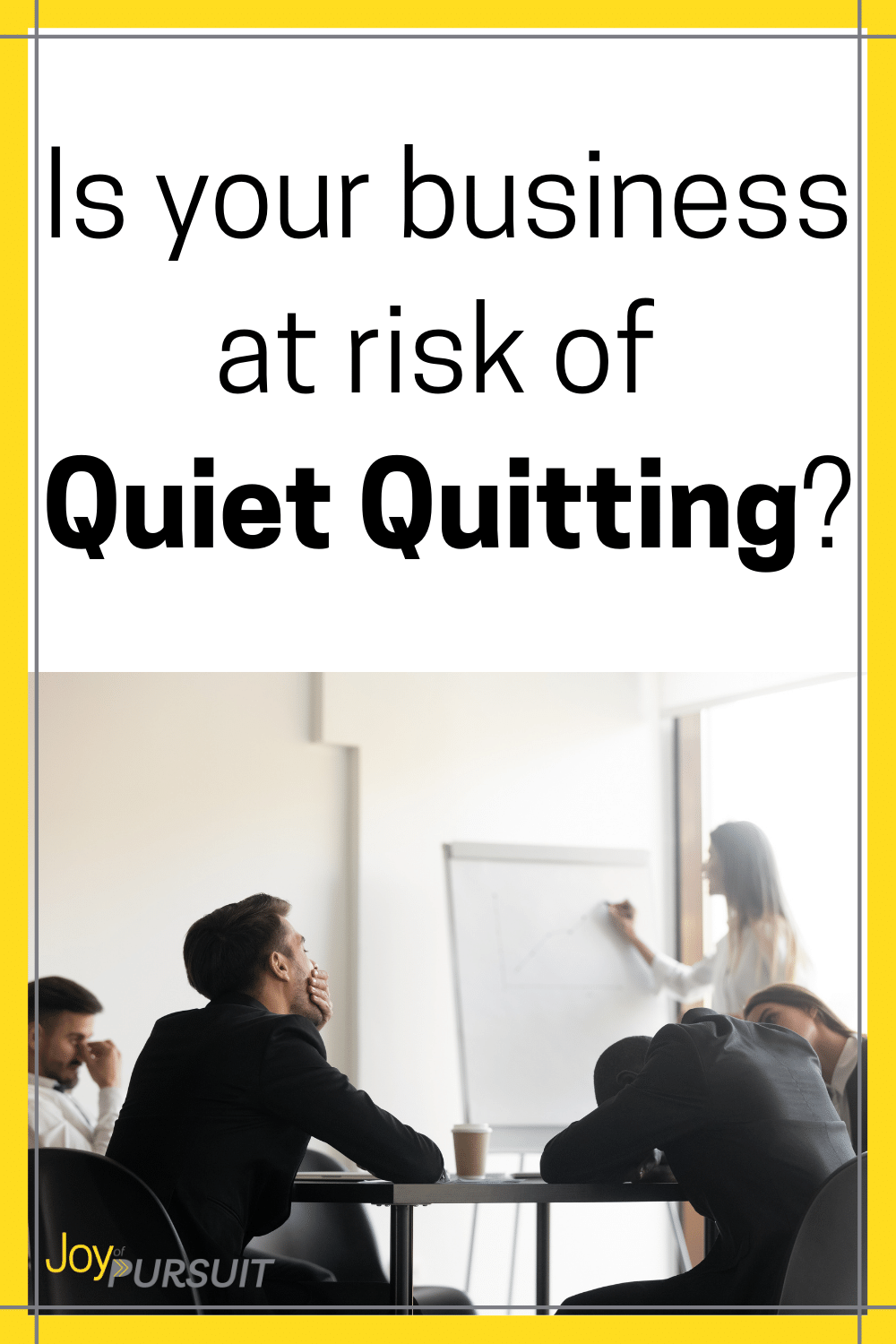 Do you have quiet quitters at your company? Quiet quitting can be costly to your culture and