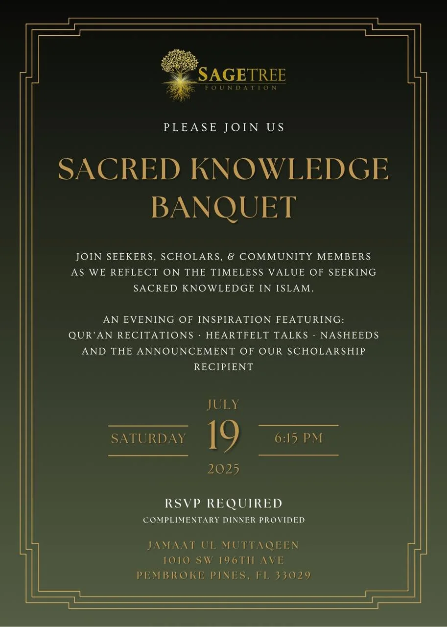 SageTree Scholarship Banquet