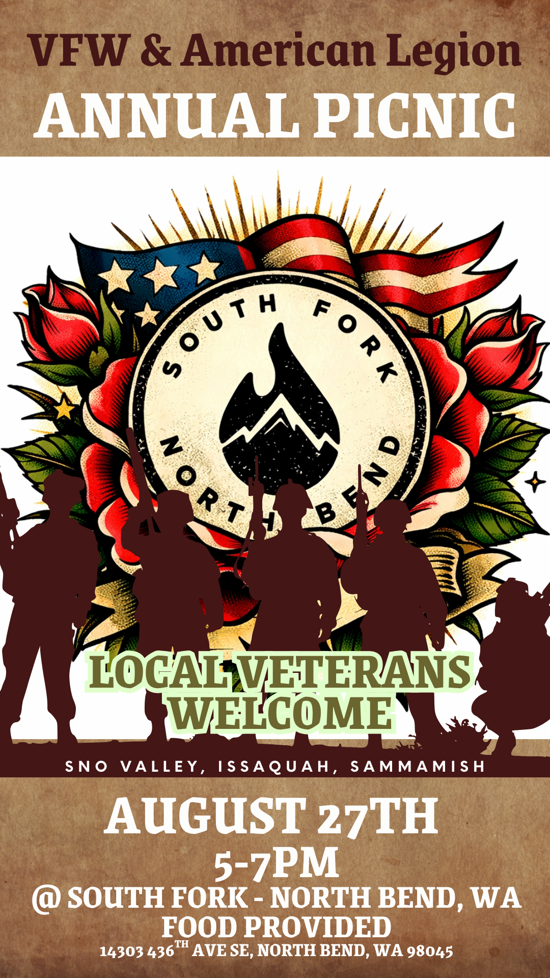 VFW &amp; American Legion annual picnic 