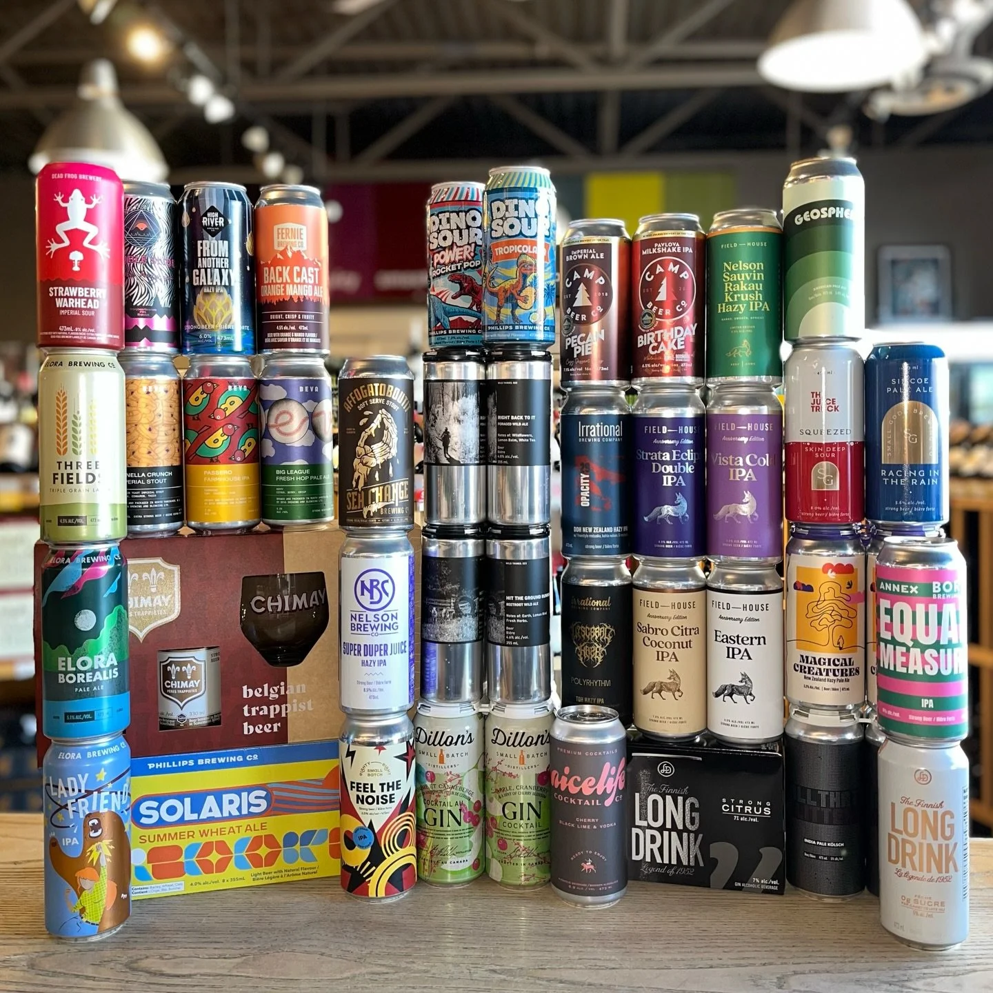 Glory has been restored! Been a minute since we&rsquo;ve had a new haul as voluminous as this. 
&bull;
#InInglewood #CalgarysCraftBeerDestination