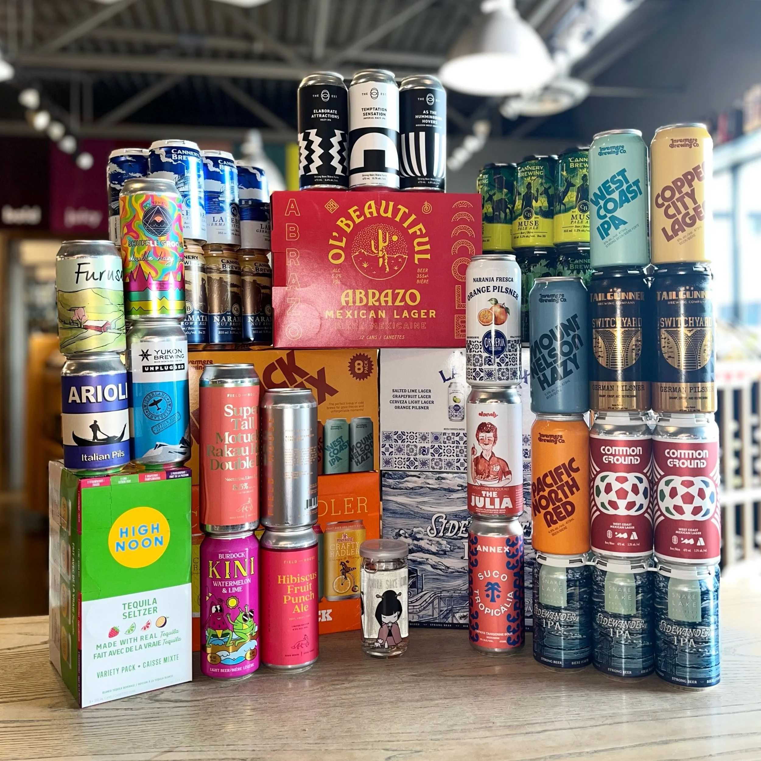 So many delicious new things to choose from on this beautiful day!!! 🌞🌞🌞 
Don&rsquo;t forget we have tastings every Friday from 4-7pm. Today we have a few different ros&eacute; options and some delicious bubbles. Come have a splash!! 
&bull;
#InIn