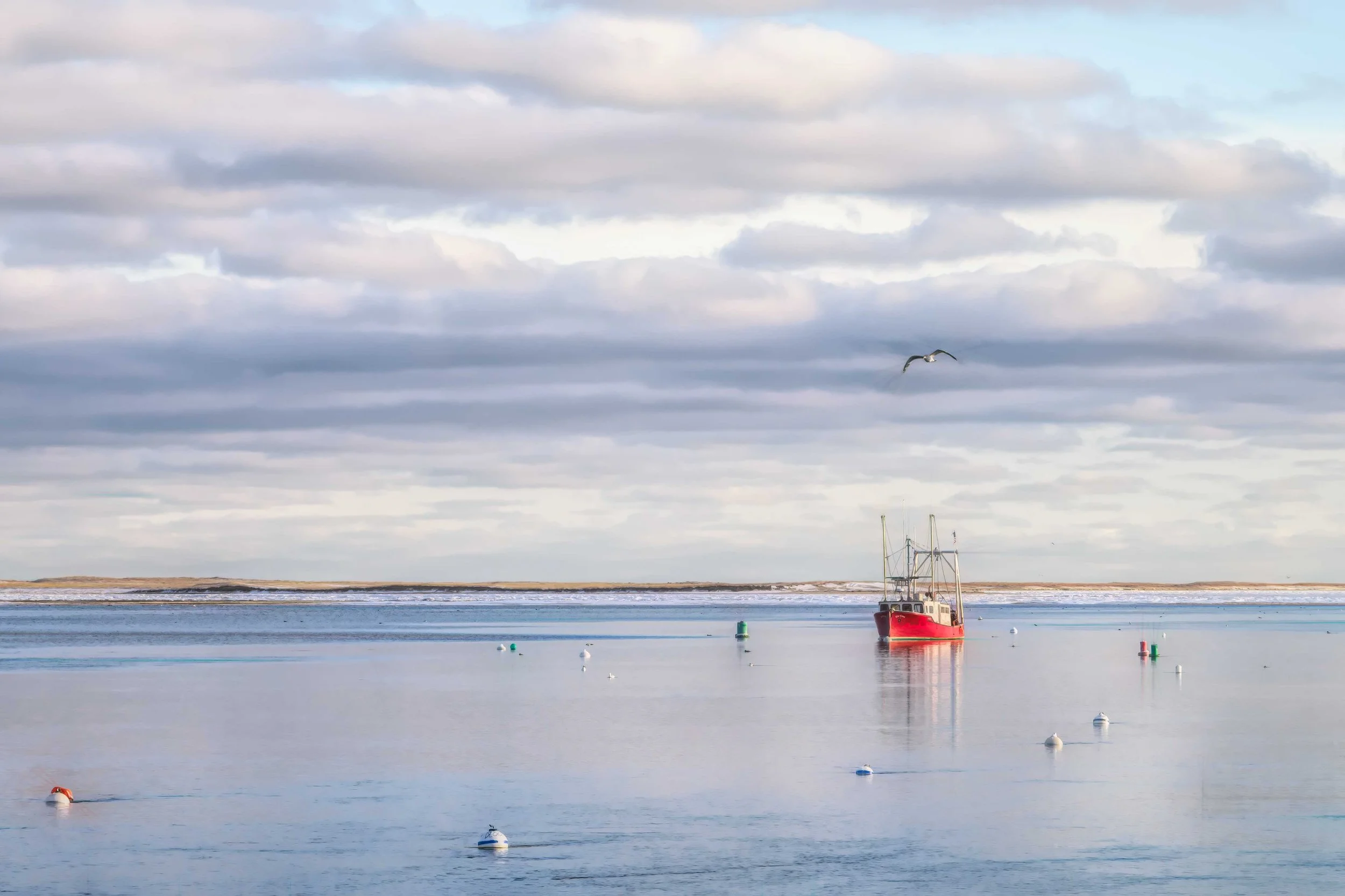 Winter ~ Chatham harbor