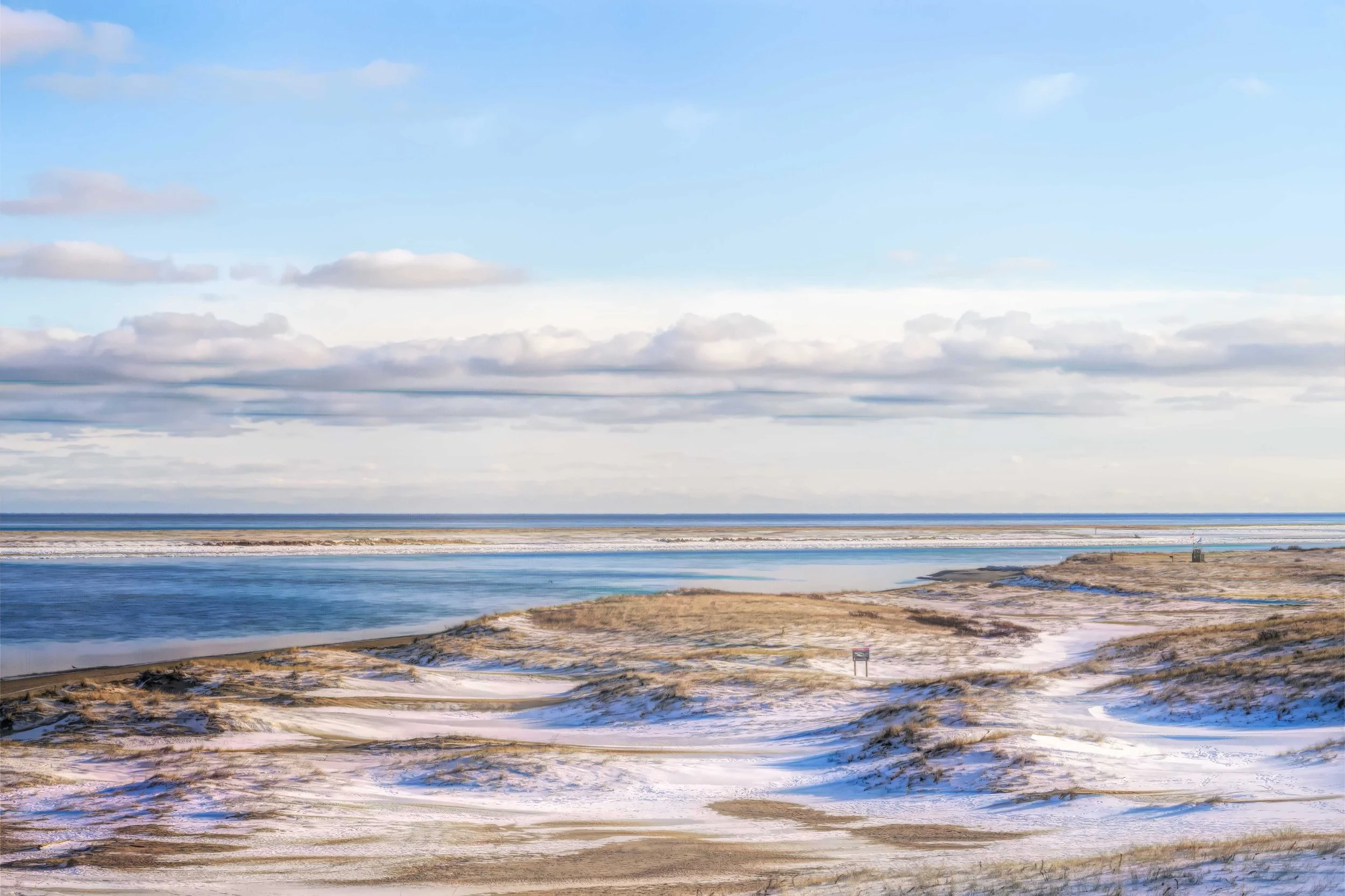Lighthouse Beach ~ Chatham Winter
