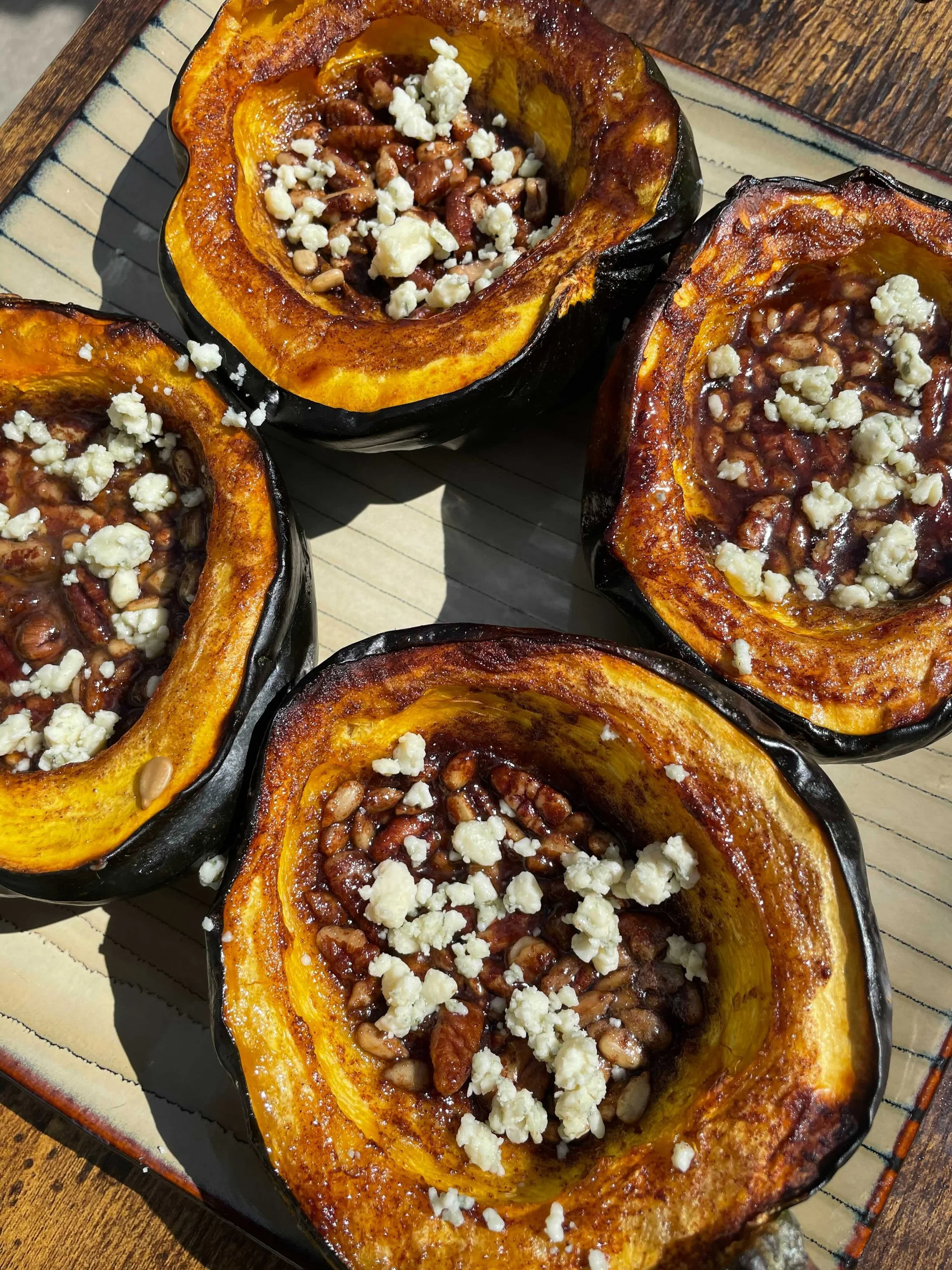 Maple Roasted Acorn Squash
