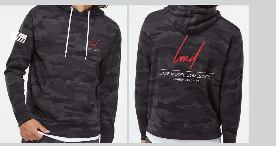 LMD Black Camo District Sweatshirt