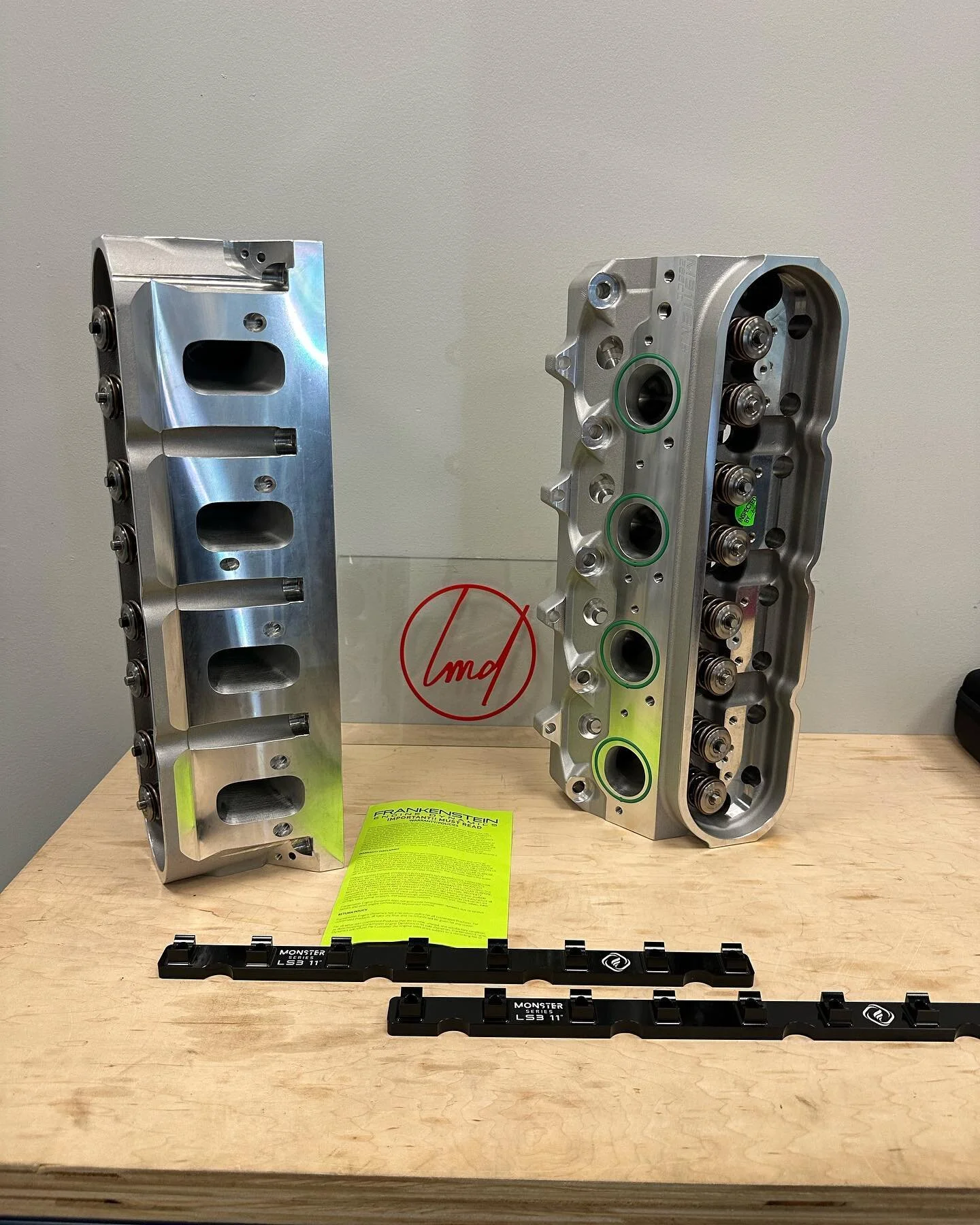 Monster M311BM+ 285CC Cylinder Heads - This will top a Darton Sleeved 388! #lmdmafia #latemodeldomestics #monstercylinderhead #monsterheads
