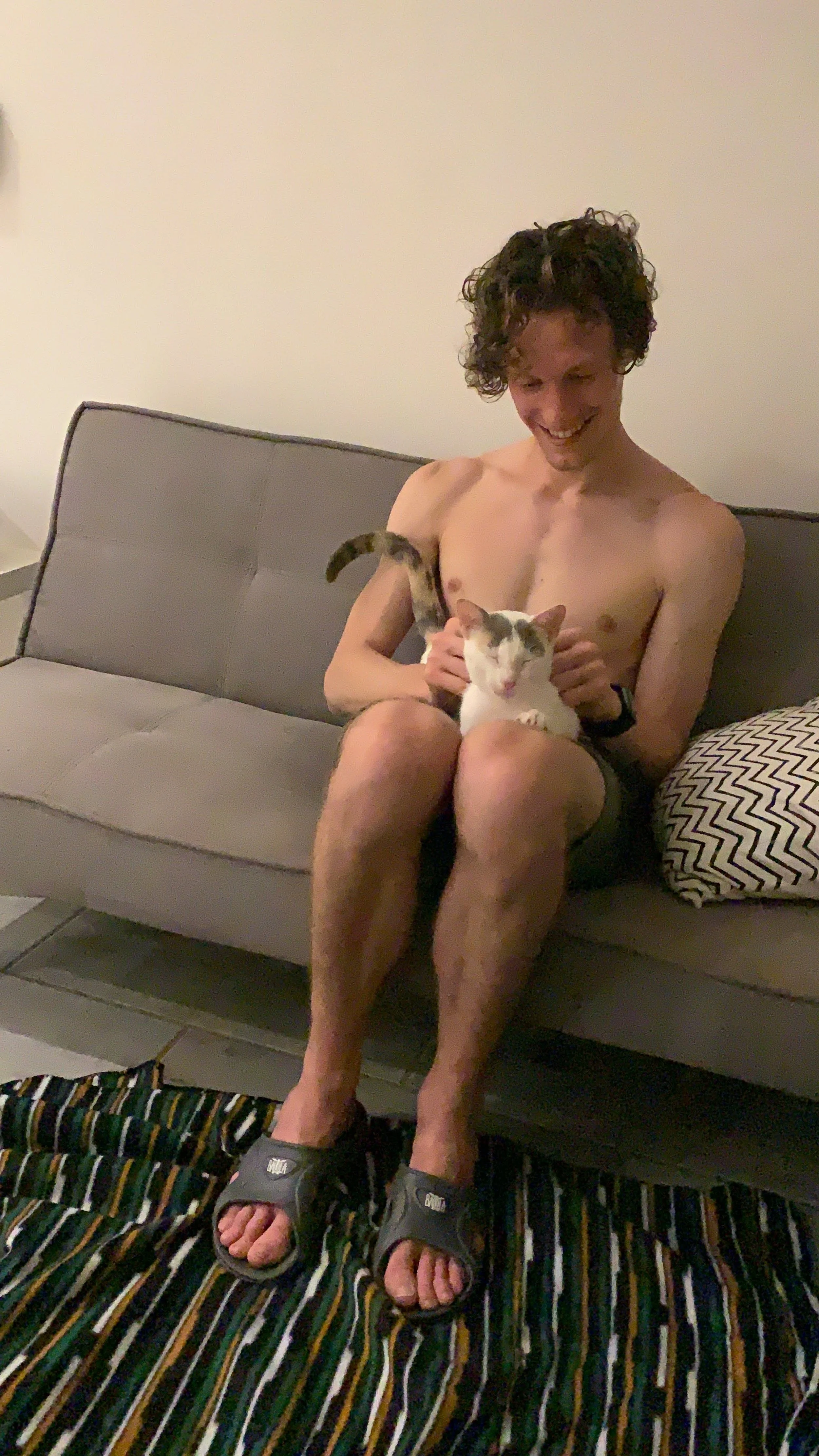 The day we brought Natilla home