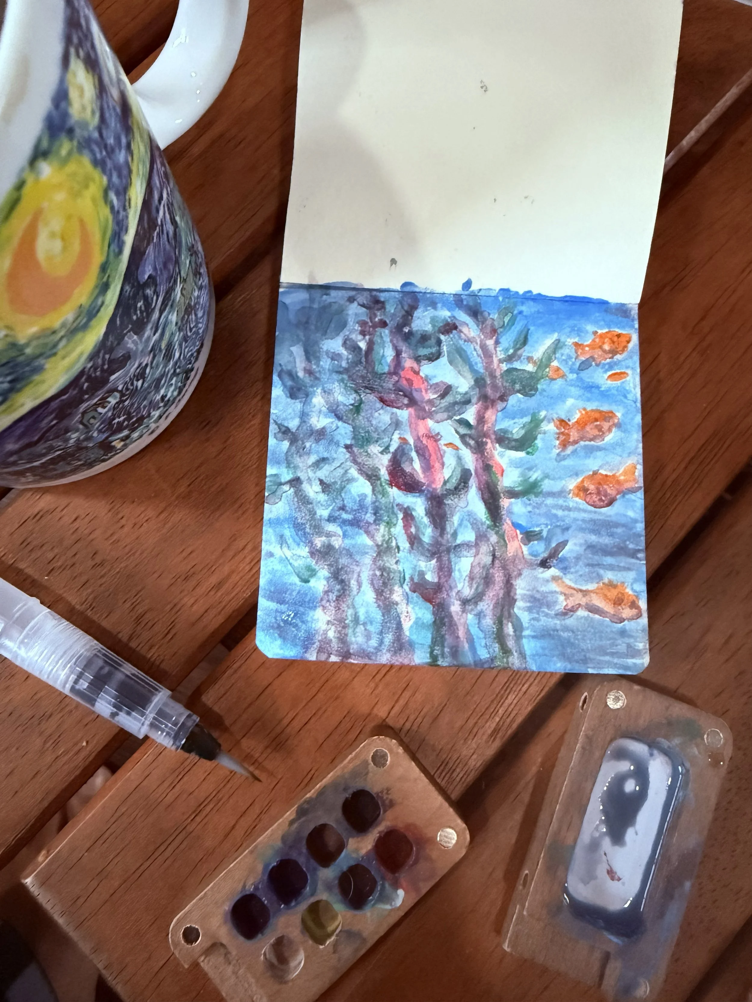 Garibaldi. Watercolor