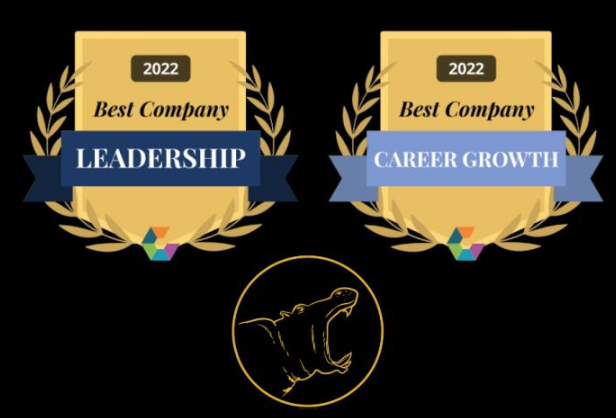 Golden Hippo Continues to Shine: Best Company for Leadership &amp; Career Growth