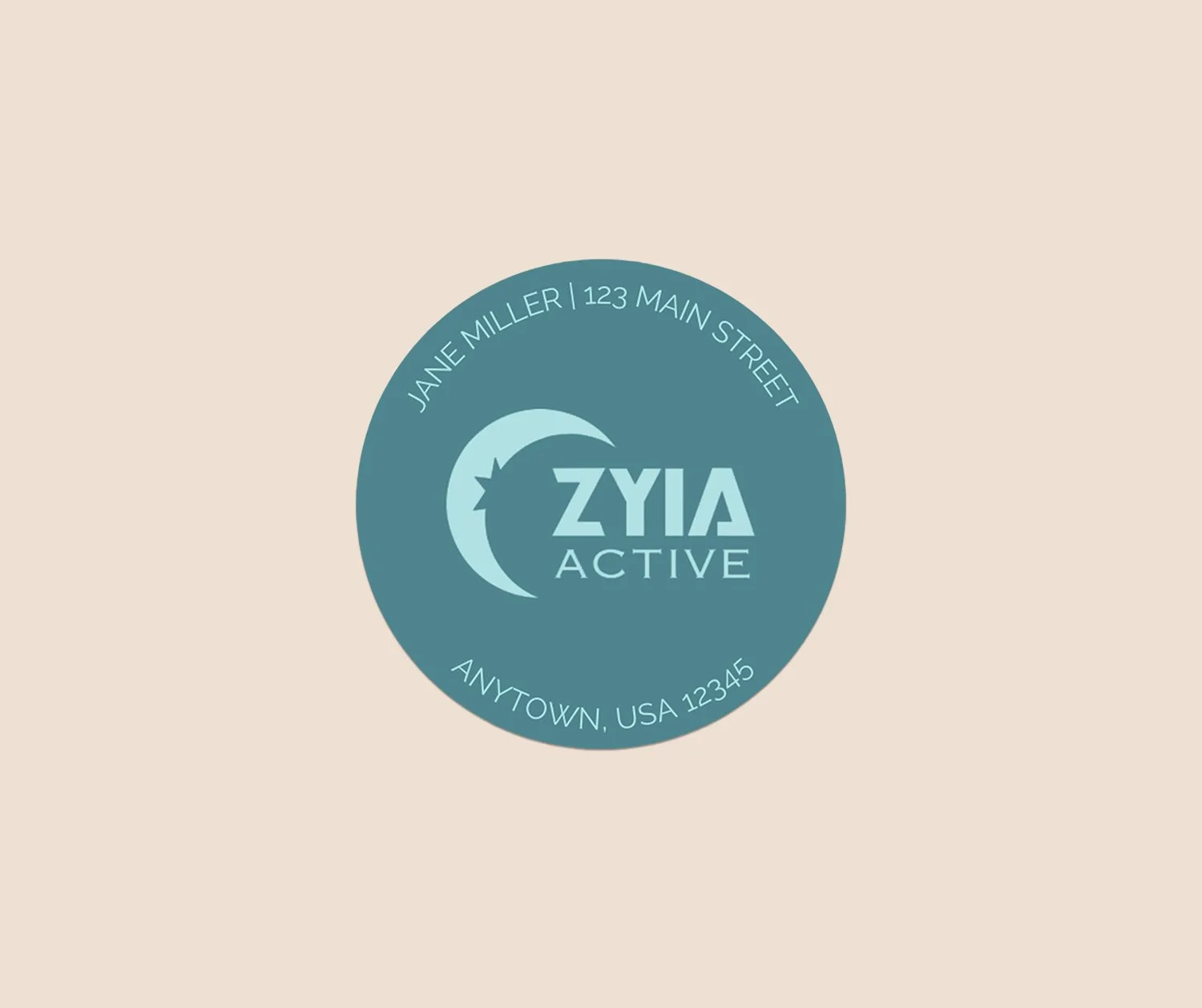 Zyia Return Address Labels — Directly Jen sites & Branding