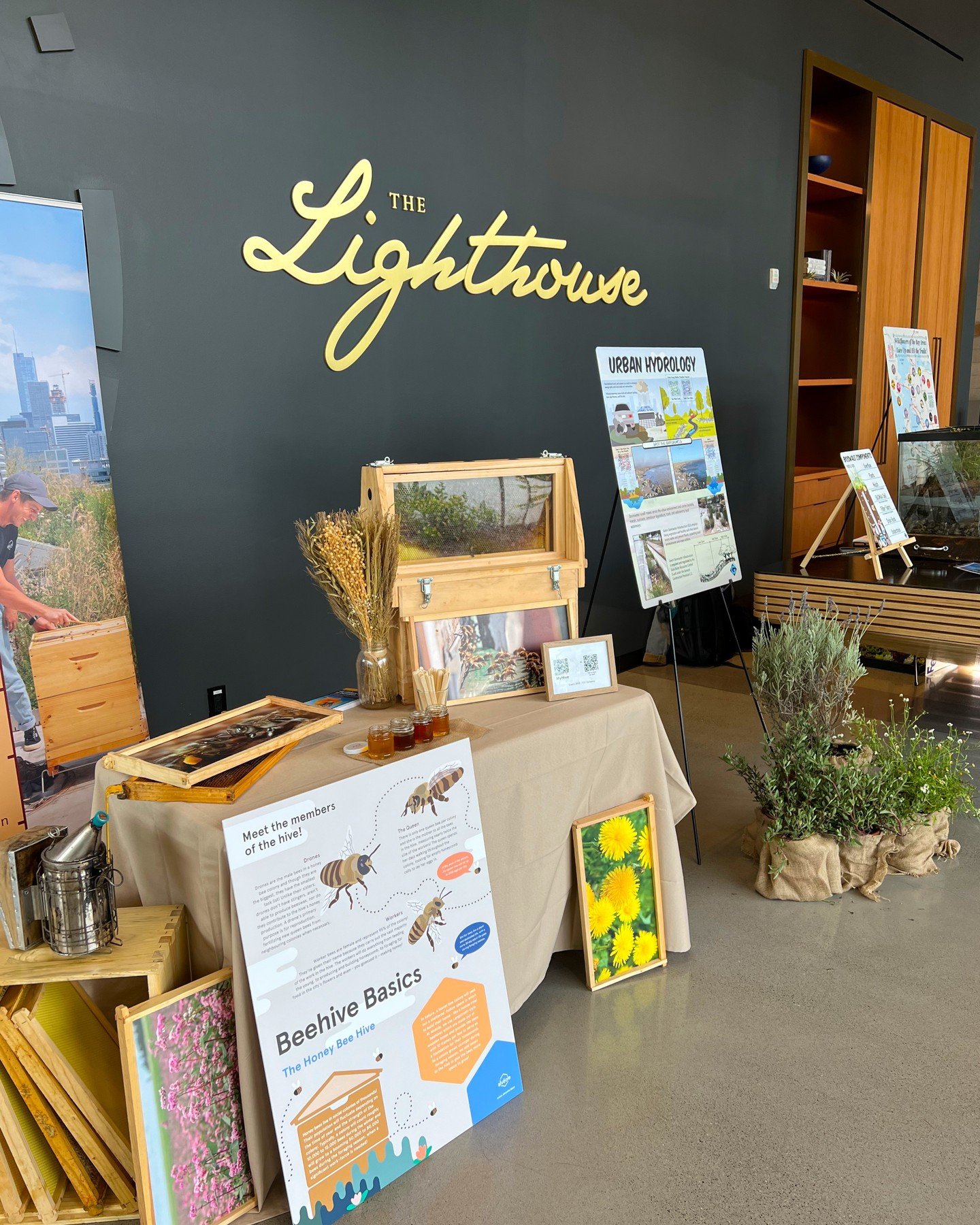 Earth Day at The Lighthouse! 🌎🌱

Our tenant event was buzzing with activity, featuring locally sourced honey from The Lighthouse hive, plant-based treats made by our culinary team, and sweet-take home succulents. Thank you to our beekeepers and Got