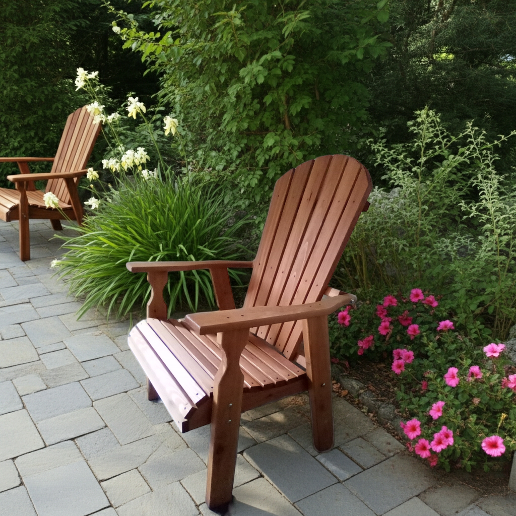 Cedar Fanback Chair Outdoors Stained.png