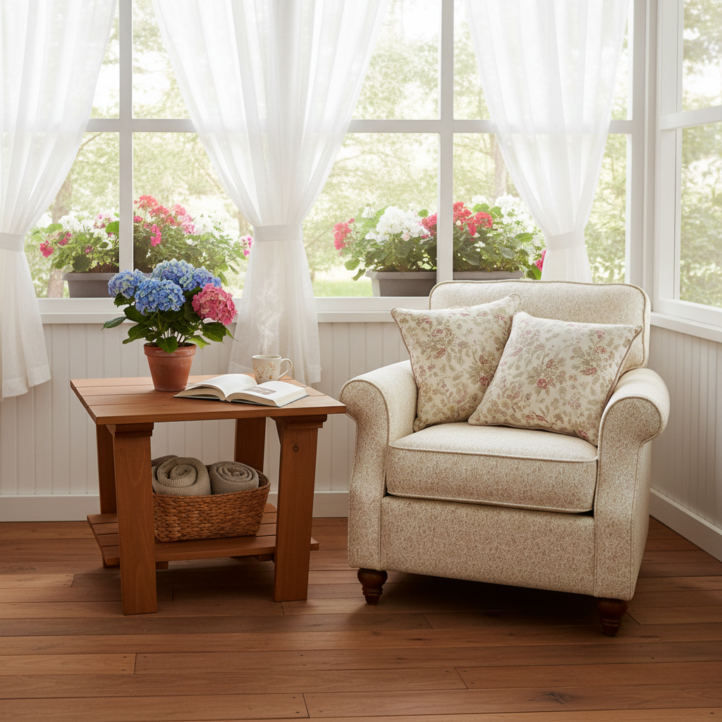 Cedar End Table in Cottage Sun Room.png